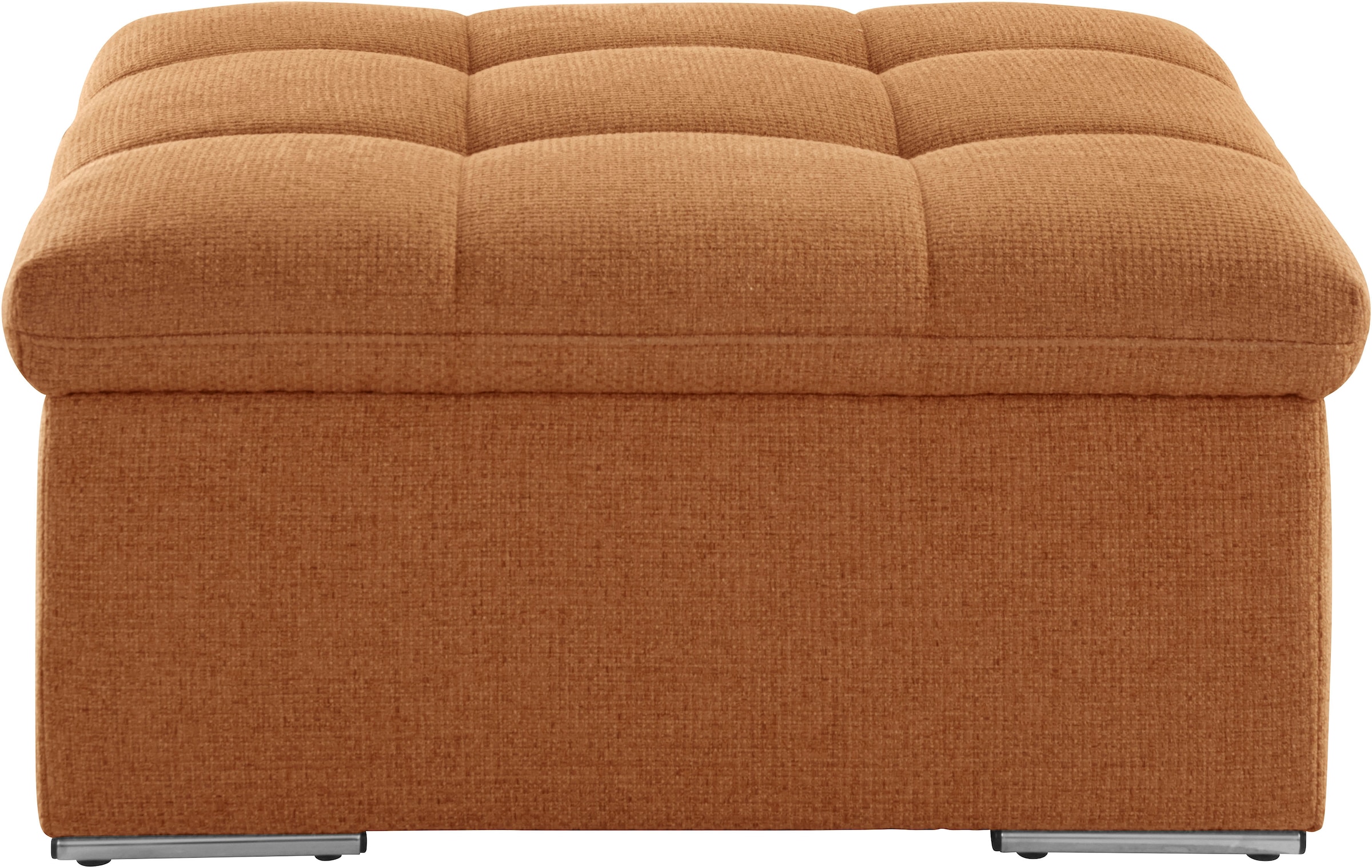 DOMO collection Sitzhocker "Lagoa moderne Steppung im Sitz, elegant und zeitlos, B/T 87/87cm" in großer Farbauswahl