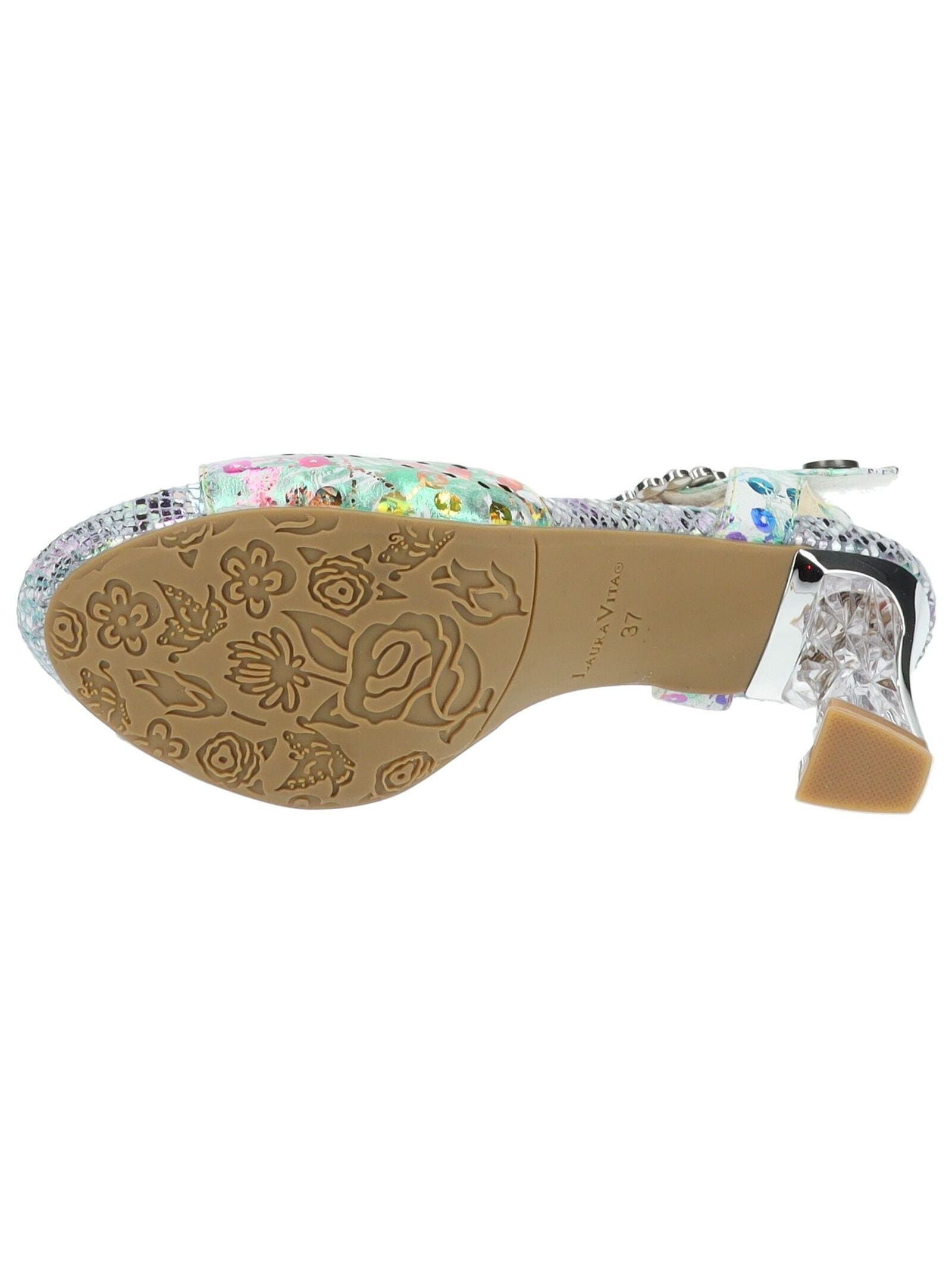 LAURA VITA High-Heel-Sandalette »LAURA VITA Sandalen Leder«