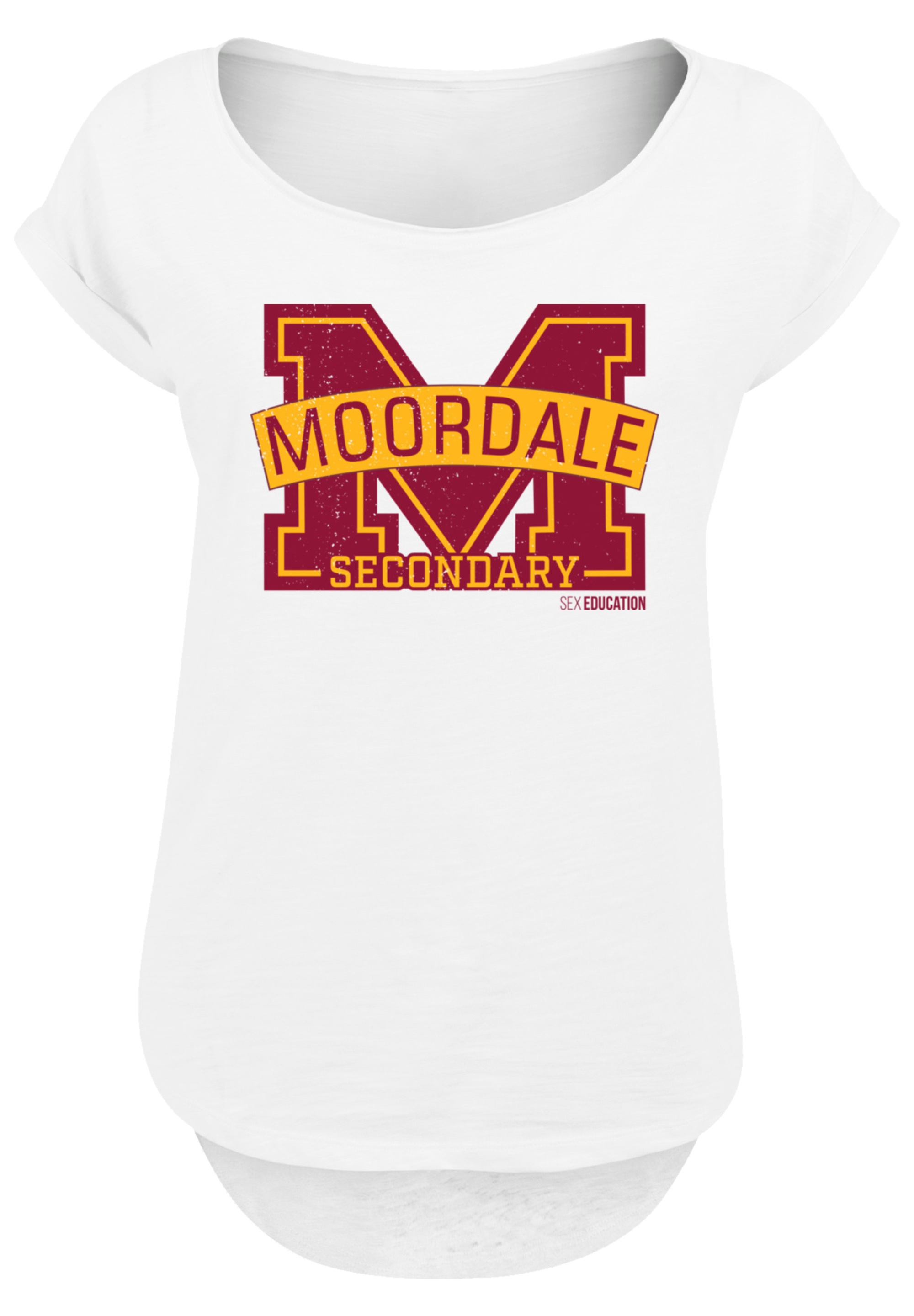 F4NT4STIC T-Shirt »Sex Education Moordale Cracked M«, Premium Qualität