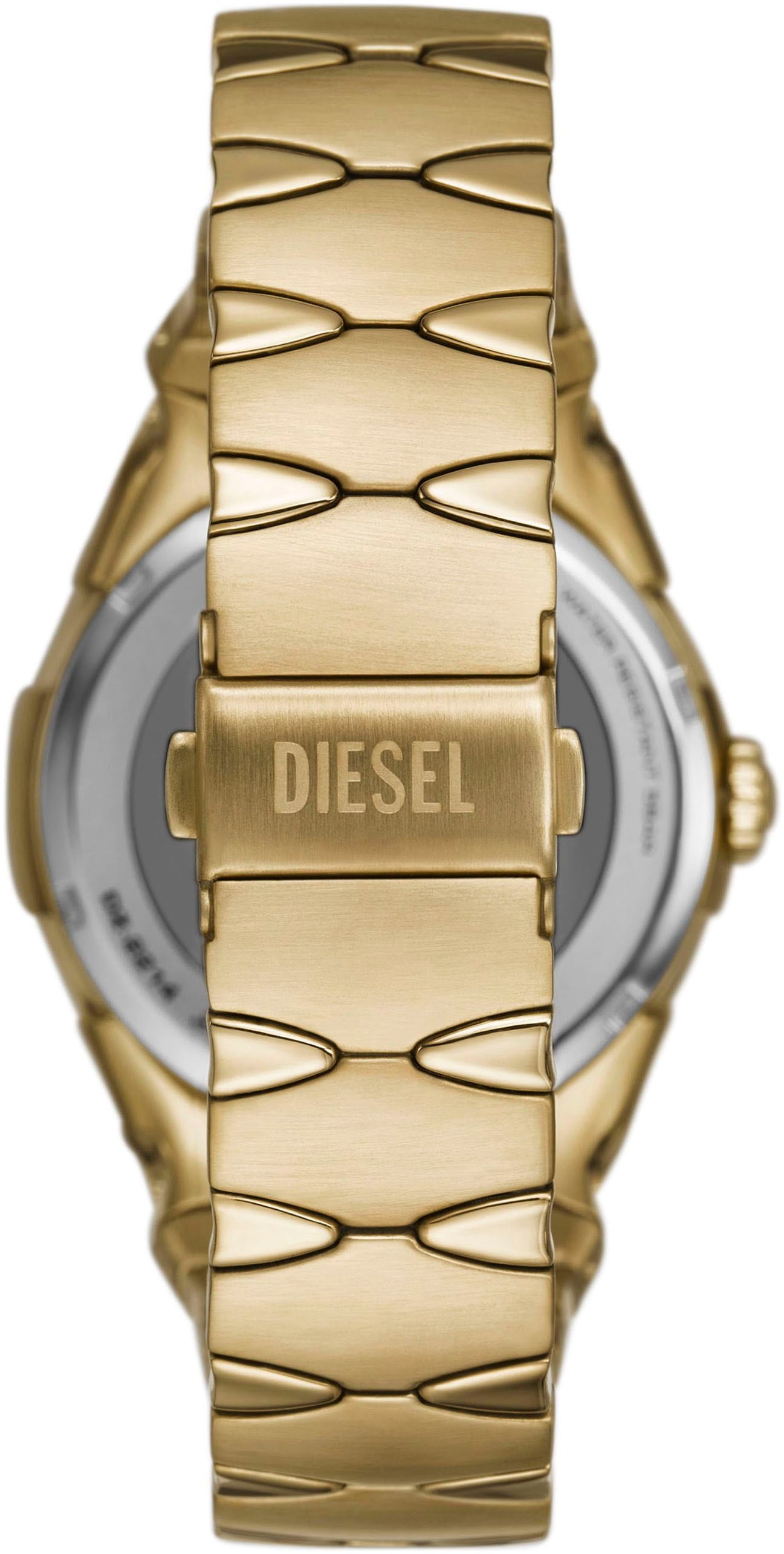 Diesel Quarzuhr »D-SRUPTOR«, Armbanduhr, Herrenuhr, Damenuhr, Edelstahlarmband