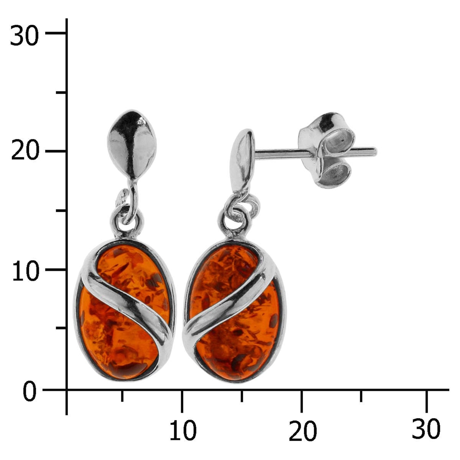 OSTSEE-SCHMUCK Paar Ohrhänger »Ostsee-Schmuck Ohrhänger Birga Ohrhänger Birga«