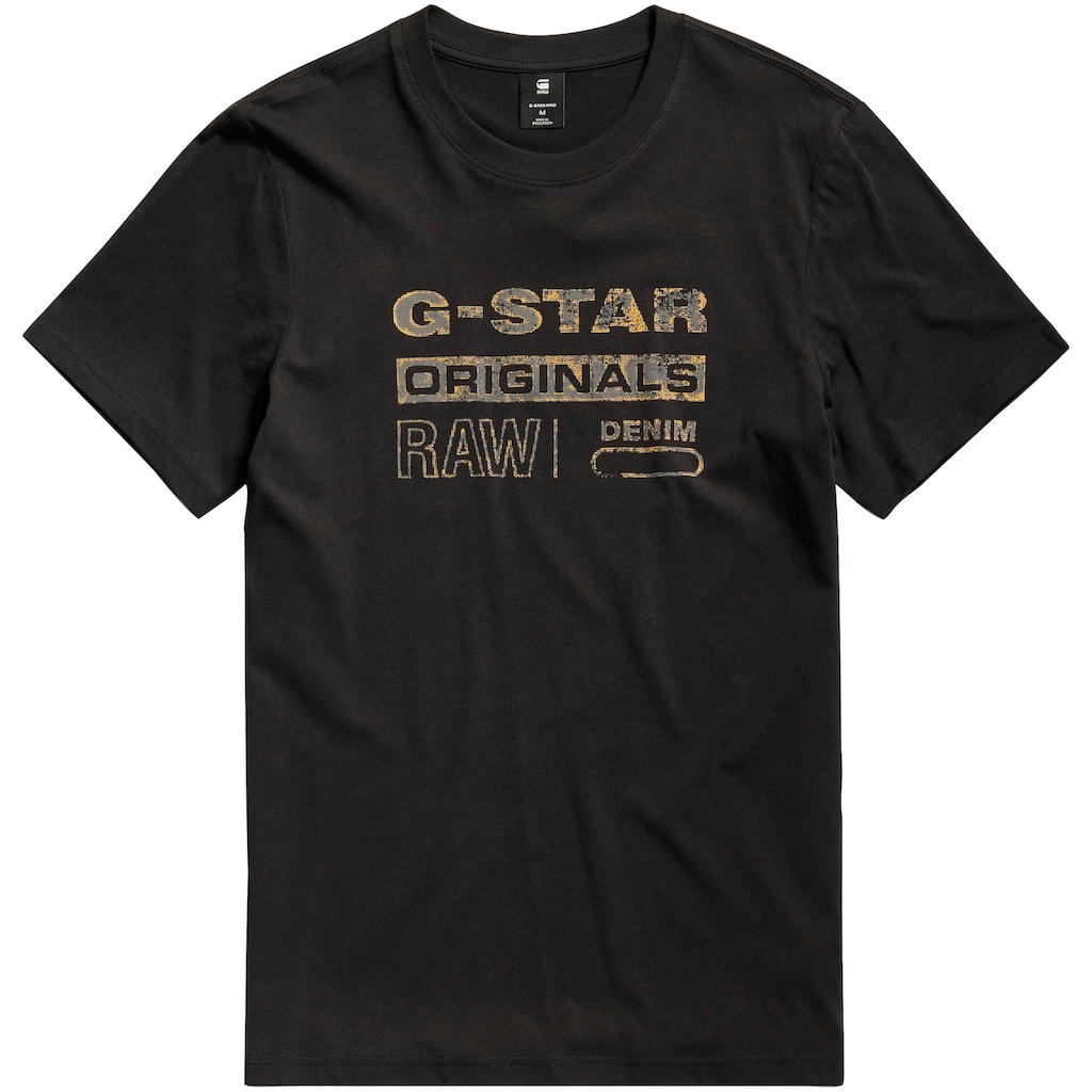 G-Star RAW T-Shirt »Distressed originals«