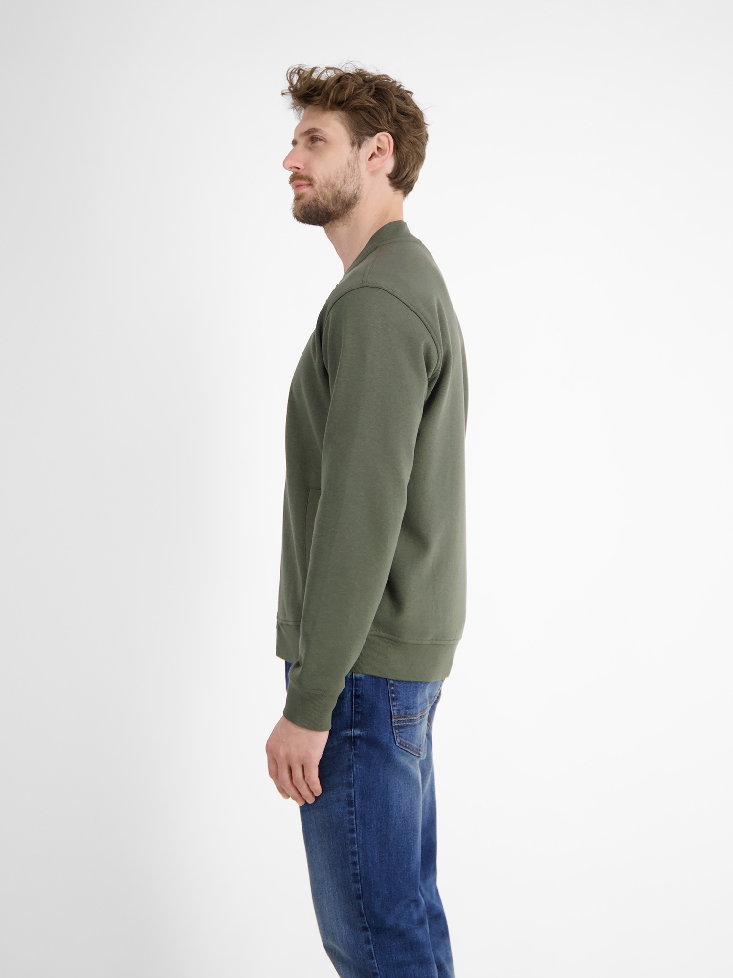 Thumbnail - LERROS Sweatjacke "LERROS College-Sweatjacke für Herren"