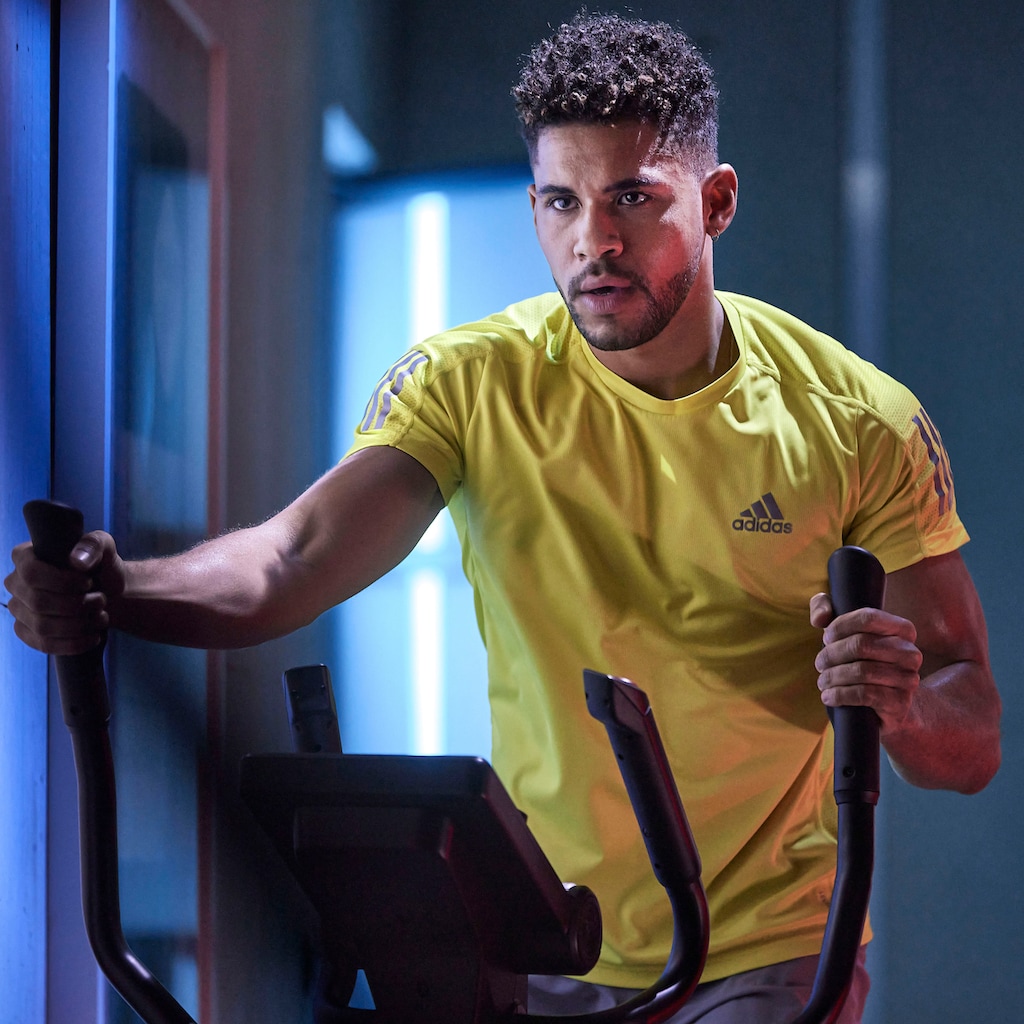 adidas Performance Crosstrainer-Ergometer »X-21«, mit Tablet-Halterung, LED-Beleuchtung, mit Bluetooth und App-Funktion