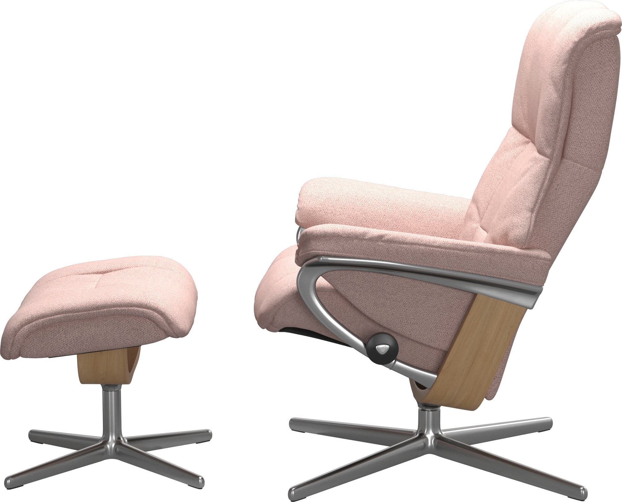 Stressless® Relaxsessel »Mayfair«, mit Cross Base, Größe S, M & L, Holzakzent Eiche