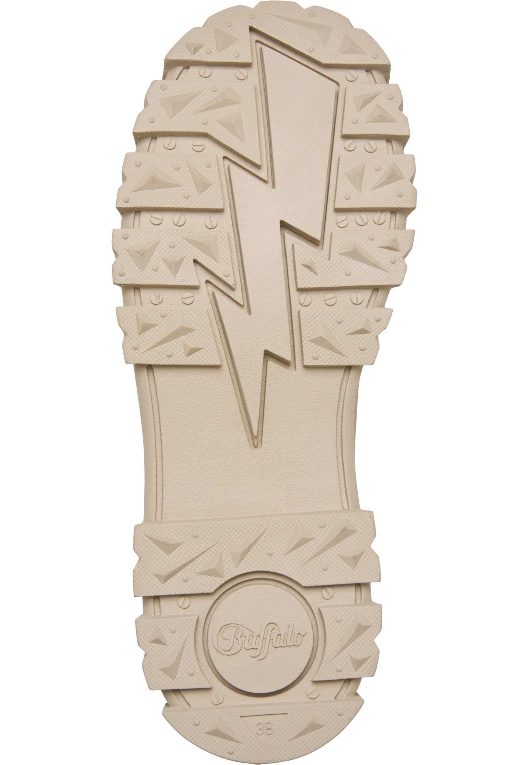 Stiefel BUFFALO "Buffalo ASPHA COM2 - VEGAN NAPPA/NYLON", Damen, Gr. 40, cream, Kunstfaser, unifarben, Schuhe Stiefel 3