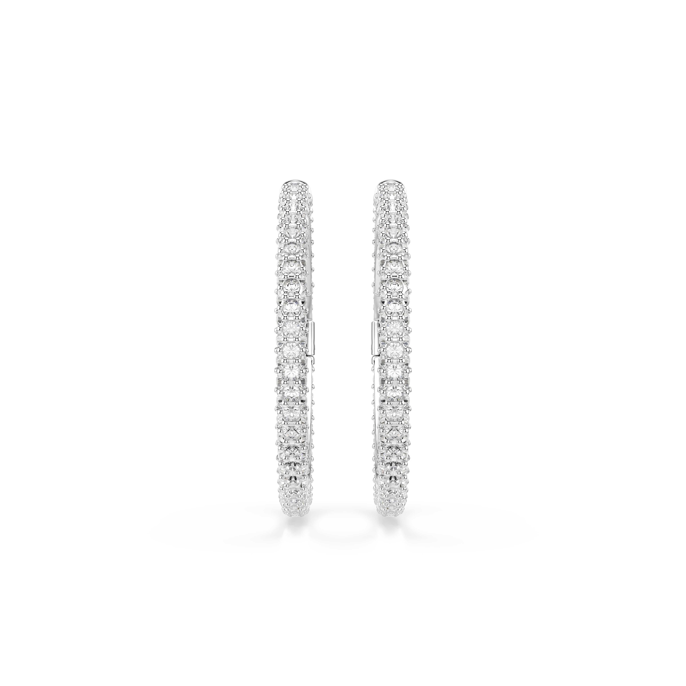 Swarovski Paar Creolen »Schmuck Geschenk DEXTERA Ohrringe« mit Swarovski® Kristall