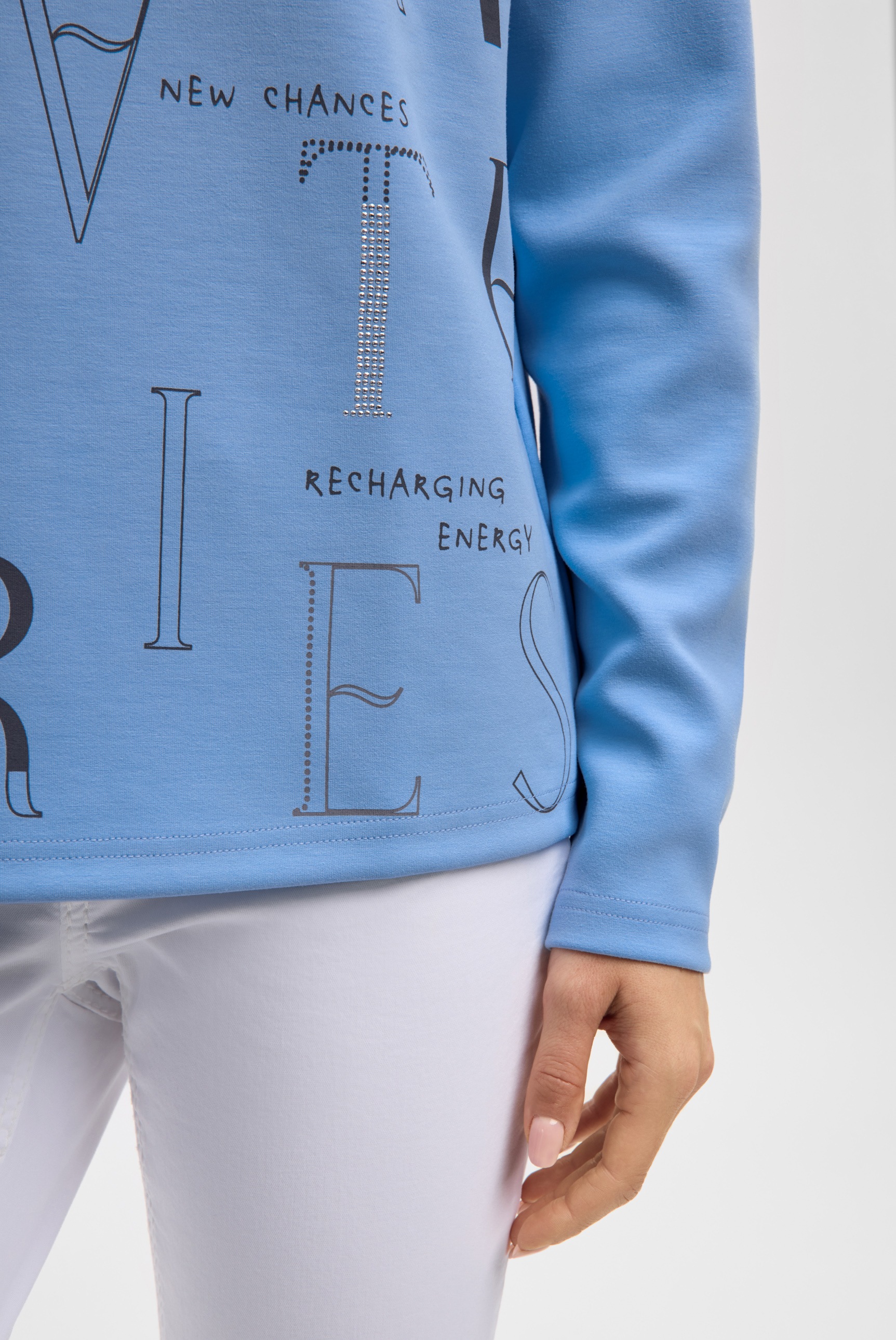 SOCCX Sweater , mit überschnittenen Schultern
