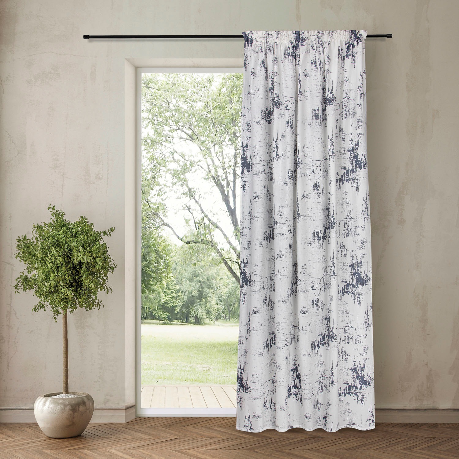 Feel of Nature Gardine "Sigmund" Kräuselband 1 Stk. tlg. HxB: 245x140 günstig online kaufen
