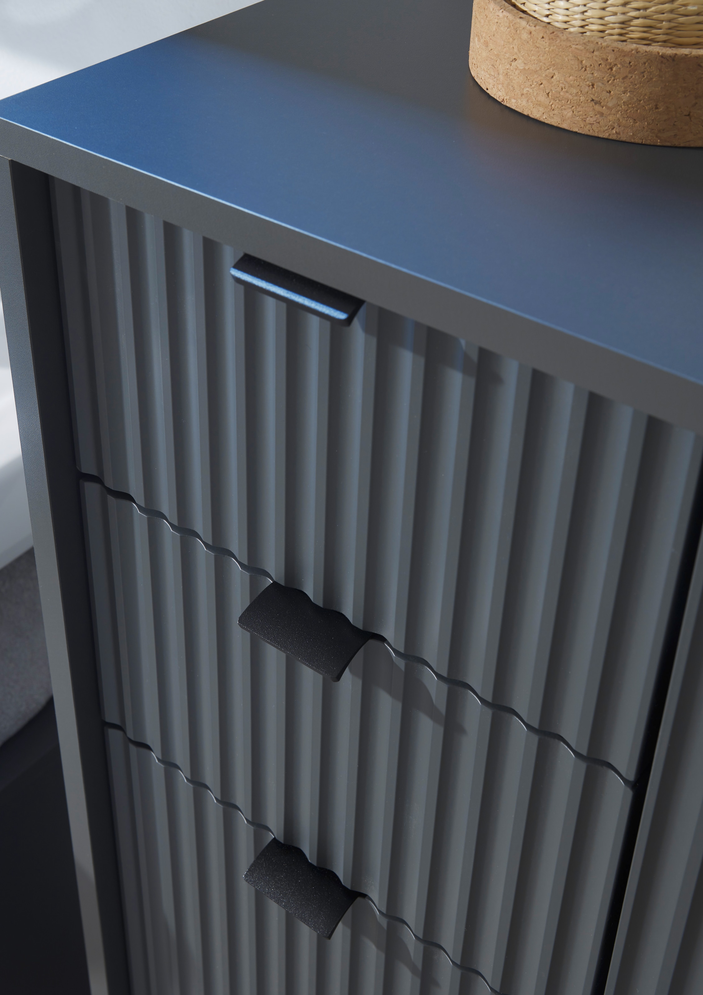 BASIC by Balculina Midischrank »Lucera Midischrank, Badezimmerschrank BxHxT 60x106x32«, (1 St.), Breite 60 cm, Tür L/R montierbar