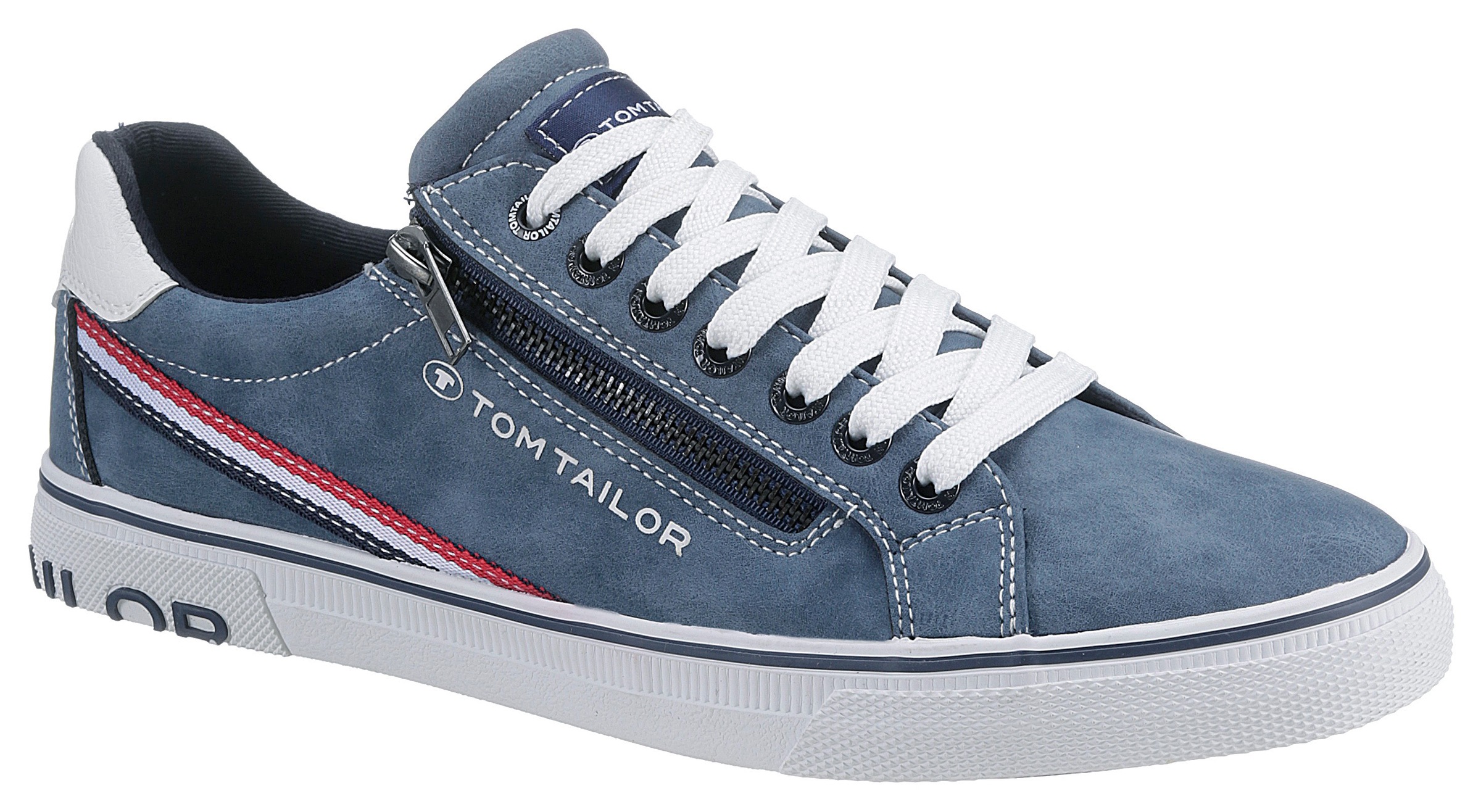 TOM TAILOR Sneaker, mit Kontrastbesatz an der Ferse kaufen