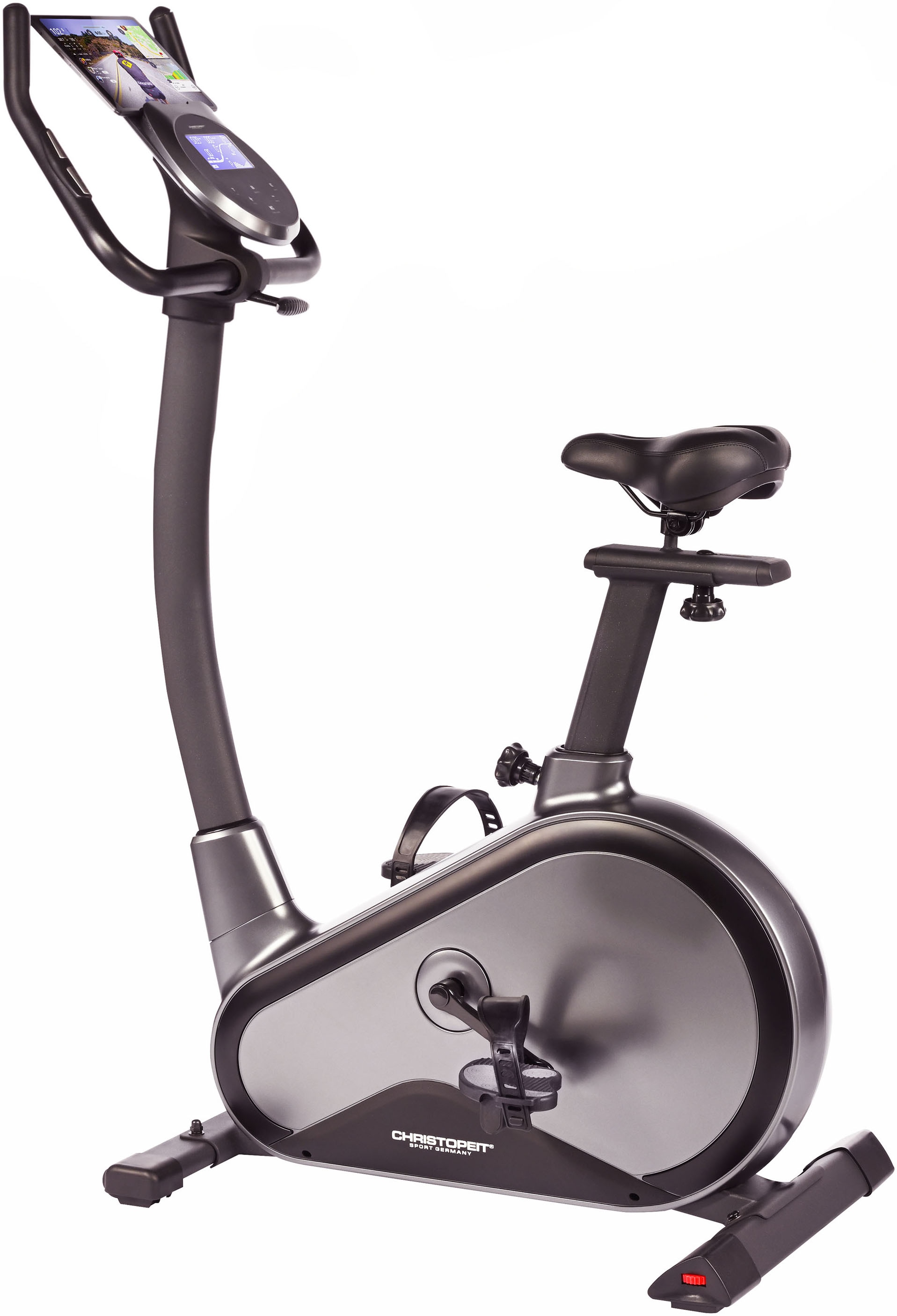 Christopeit Sport Ergometer "EM 8000", (Kinomap App kompatibel), Kinomap App kompatibel