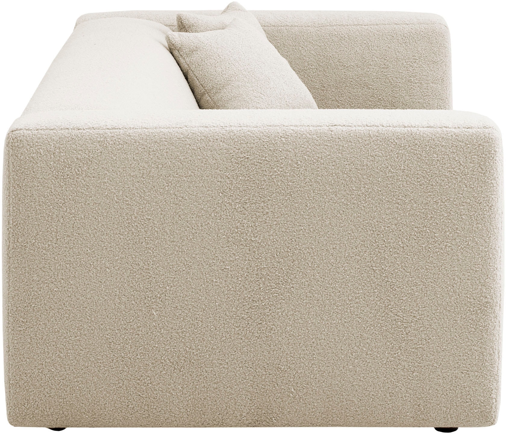 andas 3-Sitzer »BAKELS, Couch in Cord oder Boucle-Stoff, Sofa im modernen Design«, bequemer Sitzkomfort,in 2 Stoffen und 8 Farben lieferbar