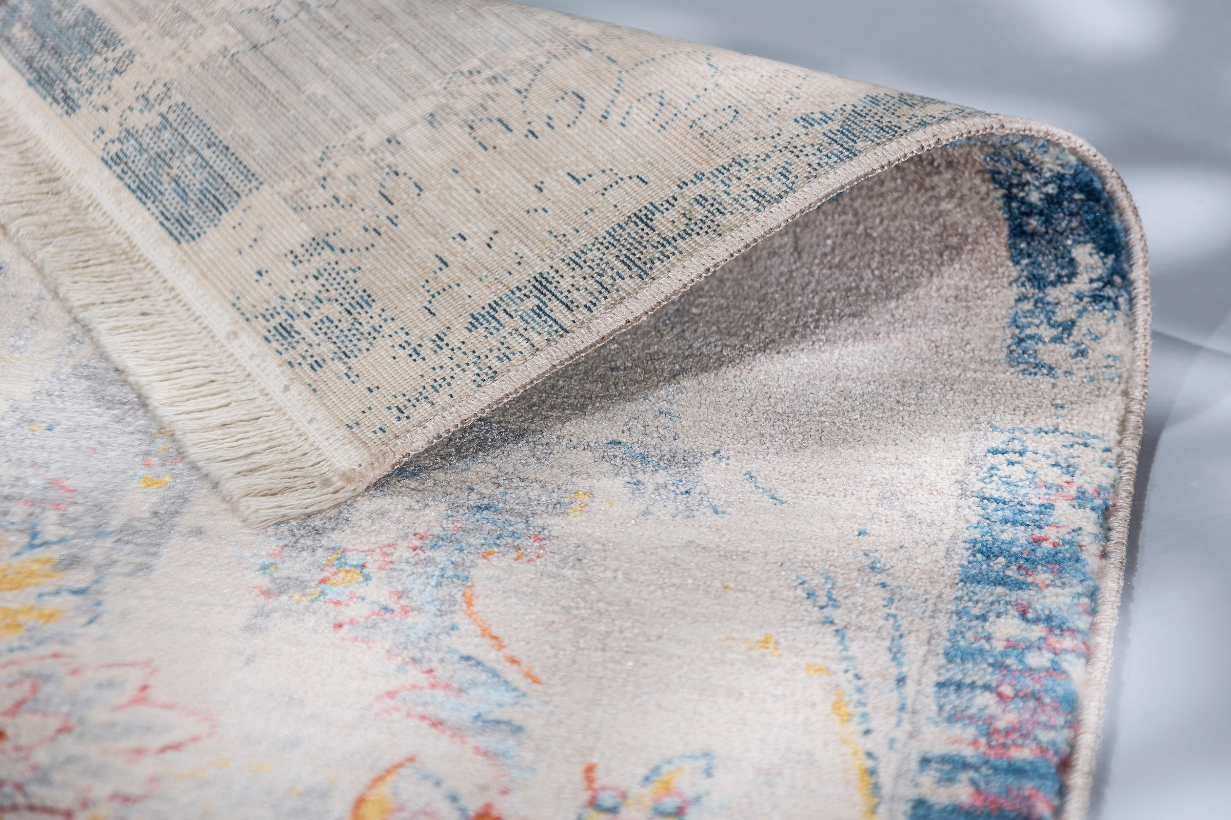 SCHÖNER WOHNEN-Kollektion Teppich »Mystik 192«, rechteckig, 7 mm Höhe, besonders weich durch Microfaser, Wohnzimmer