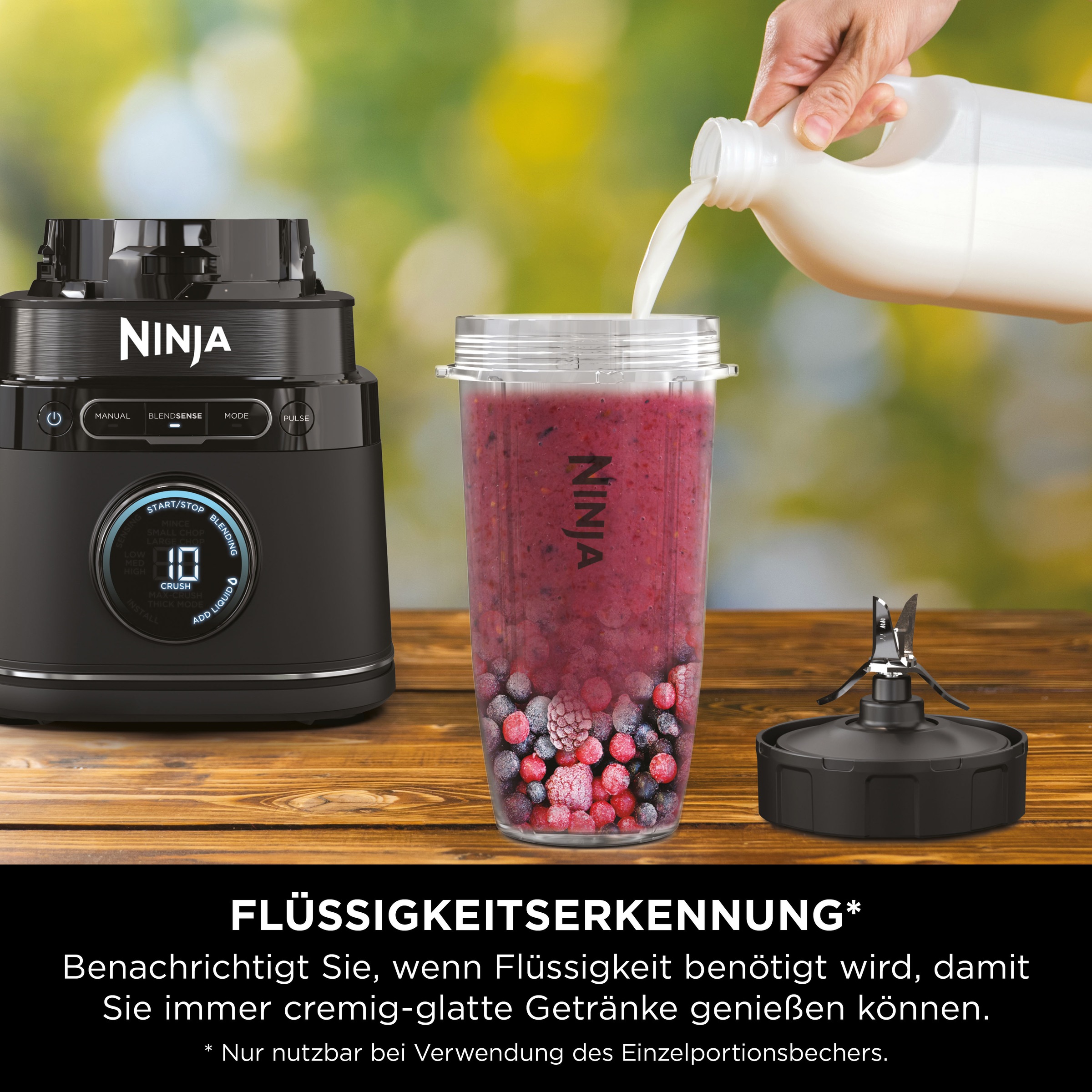 Thumbnail - NINJA Standmixer "Detect Power Mixer Pro für Einzelportionen TB301EU" 1200 W