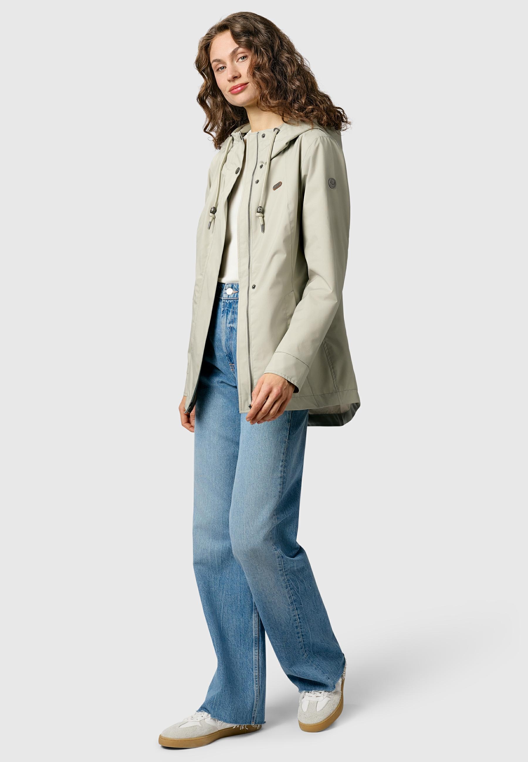 Ragwear Outdoorjacke »Alvena Summer YOUMODO« mit Kapuze Wasserdichte und atmungsaktive Übergangsjacke