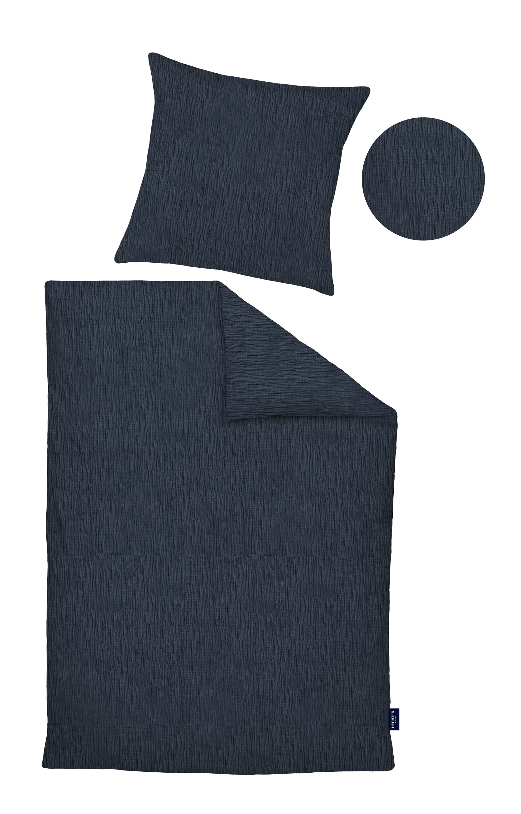 HECHTER PARIS Bettwäsche "0481309" 2 Stk. tlg. gekreppte Optik + Struktur, günstig online kaufen