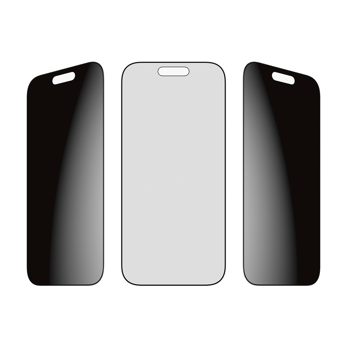 CARE by PanzerGlass Displayschutzglas »2-Way Privacy Ultra-Wide Fit Screen Protector«, für Apple iPhone 17-Apple iPhone 16 Pro, Displayschutzfolie, Schutzfolie, Bildschirmschutz, kratz- & stoßfest