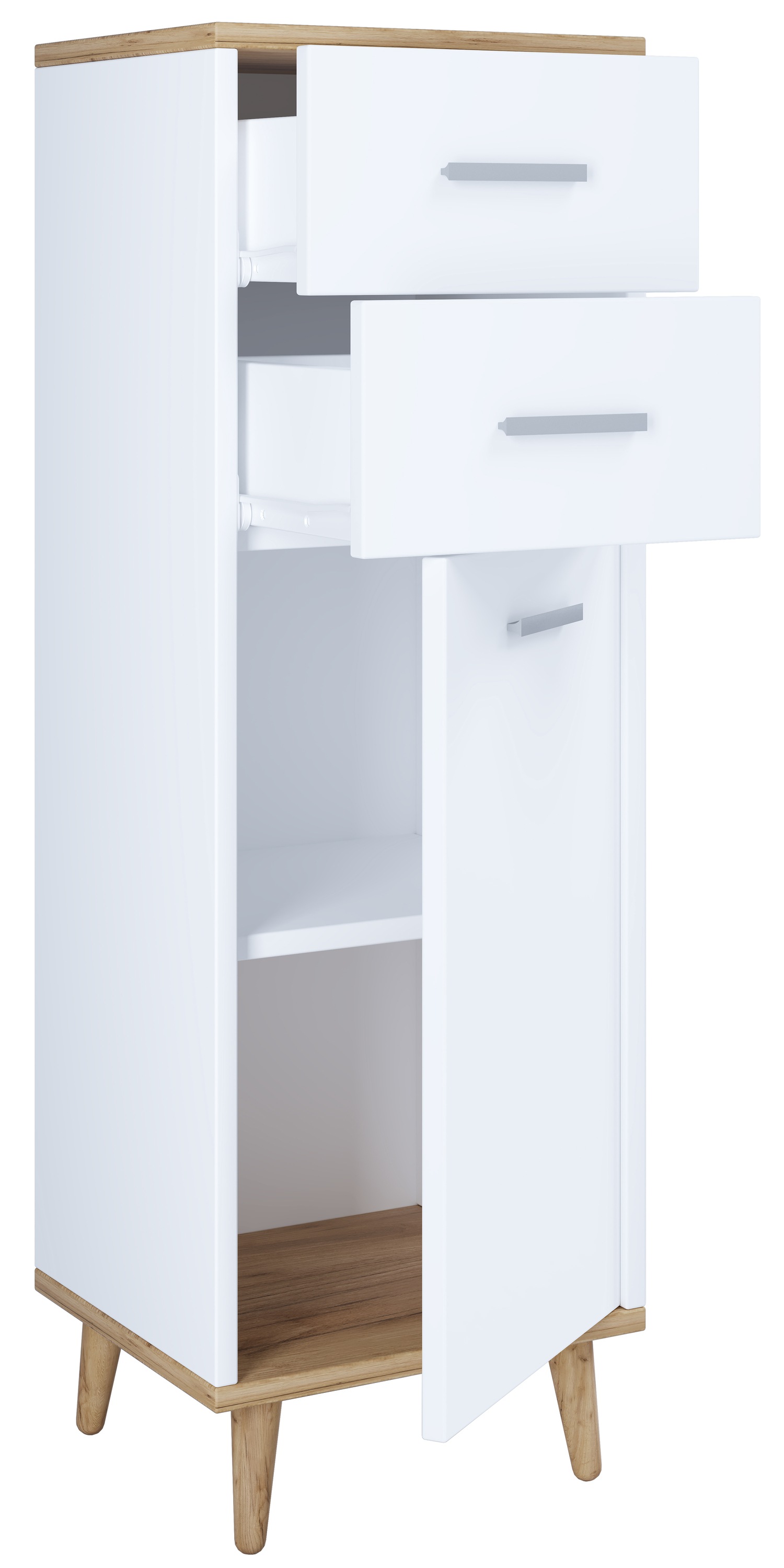 Thumbnail - VCM Midischrank "Midischrank Badmöbel Landos" 1 Stk. tlg.