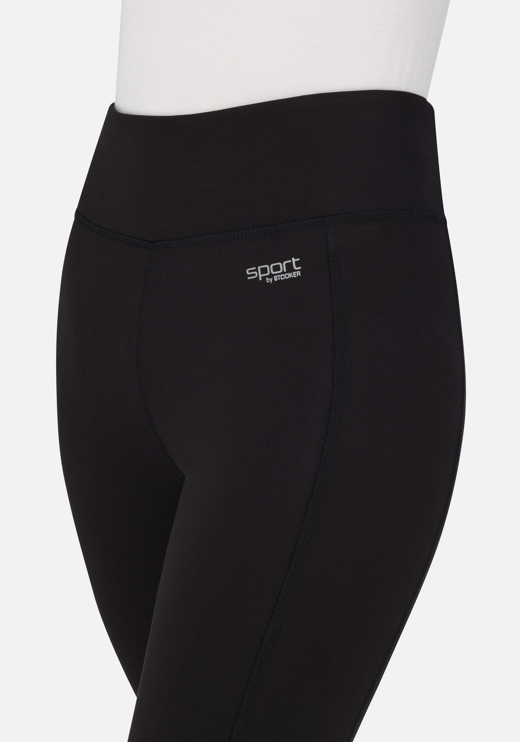 STOOKER WOMEN Leggings »Capri Fitnessleggings PISA«, Capri Fitnessleggings Slim Fit für Damen