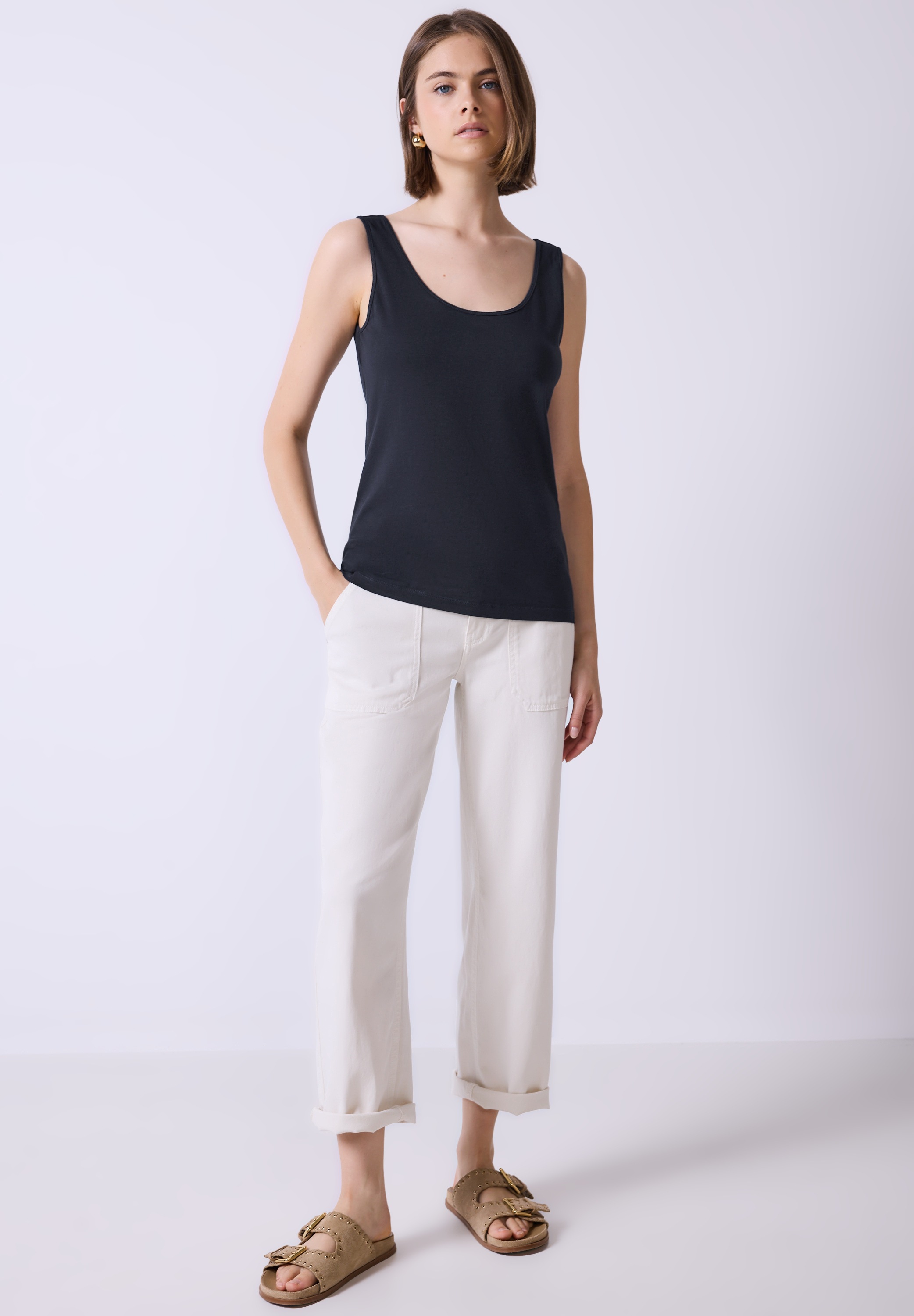 Thumbnail - STREET ONE STUDIO Trägertop, im soften Baumwoll-Mix