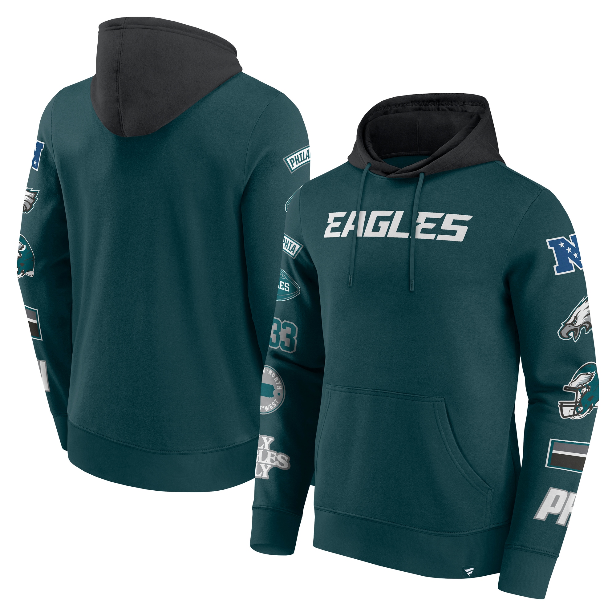 Fanatics Kapuzenpullover "Fanatics Hoodie Philadelphia Eagles Patched Out F günstig online kaufen