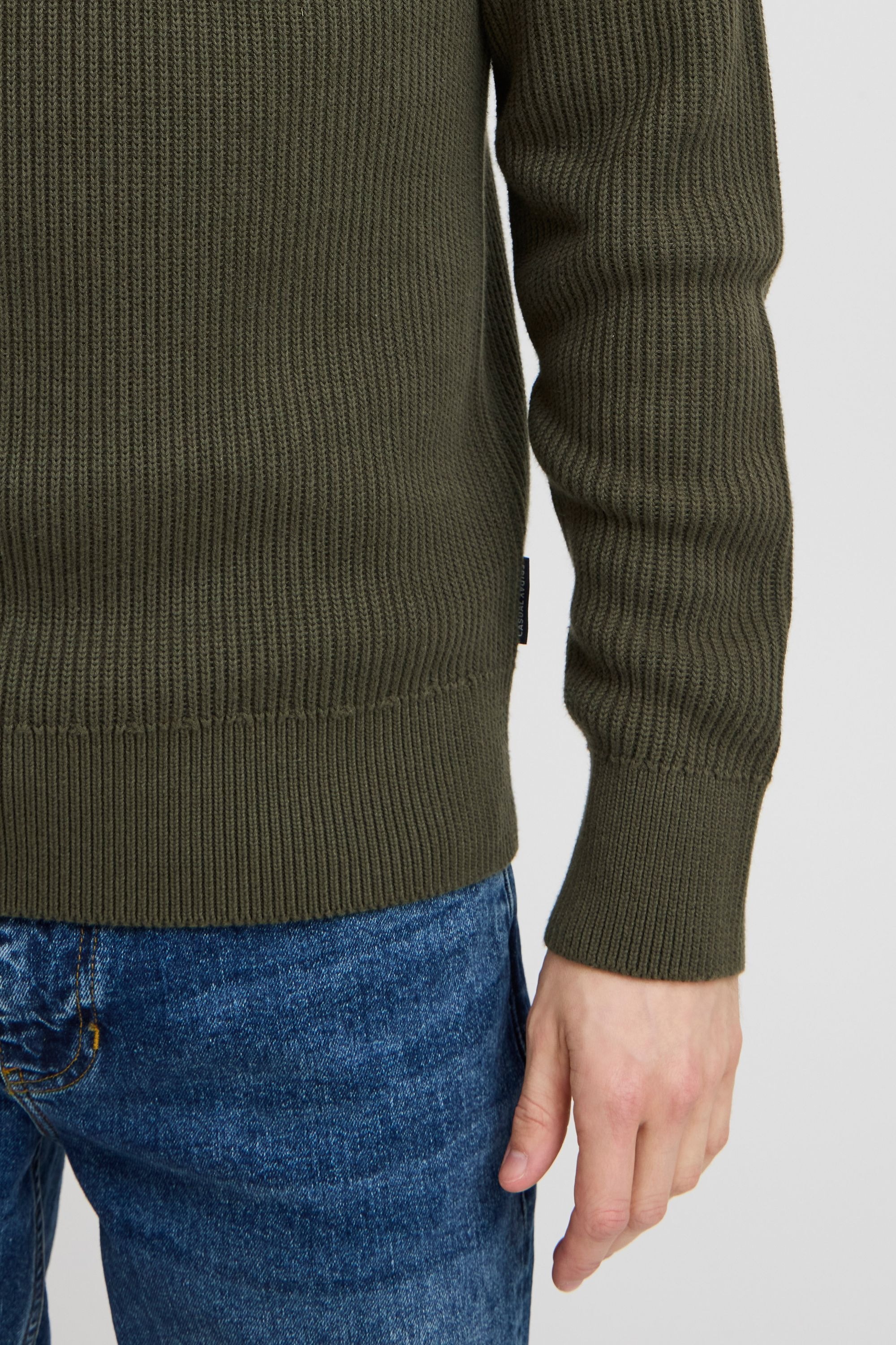 Casual Friday Troyer »Troyer CFKRISTIAN 0162 ribbed high neck knit«