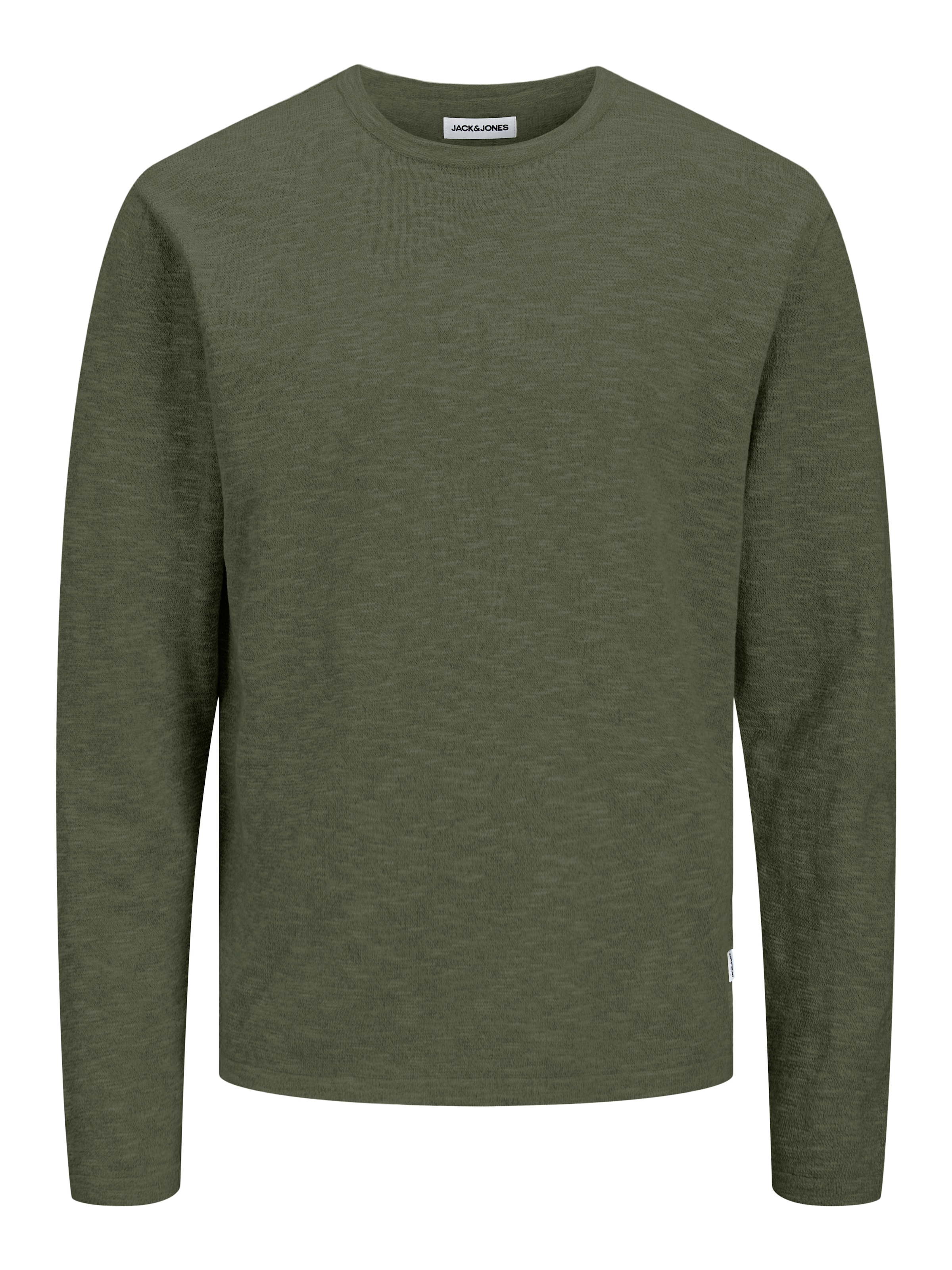 Jack & Jones Rundhalspullover »JJESUMMER KNIT CREW NECK SN«, mit Rundhalsausschnitt