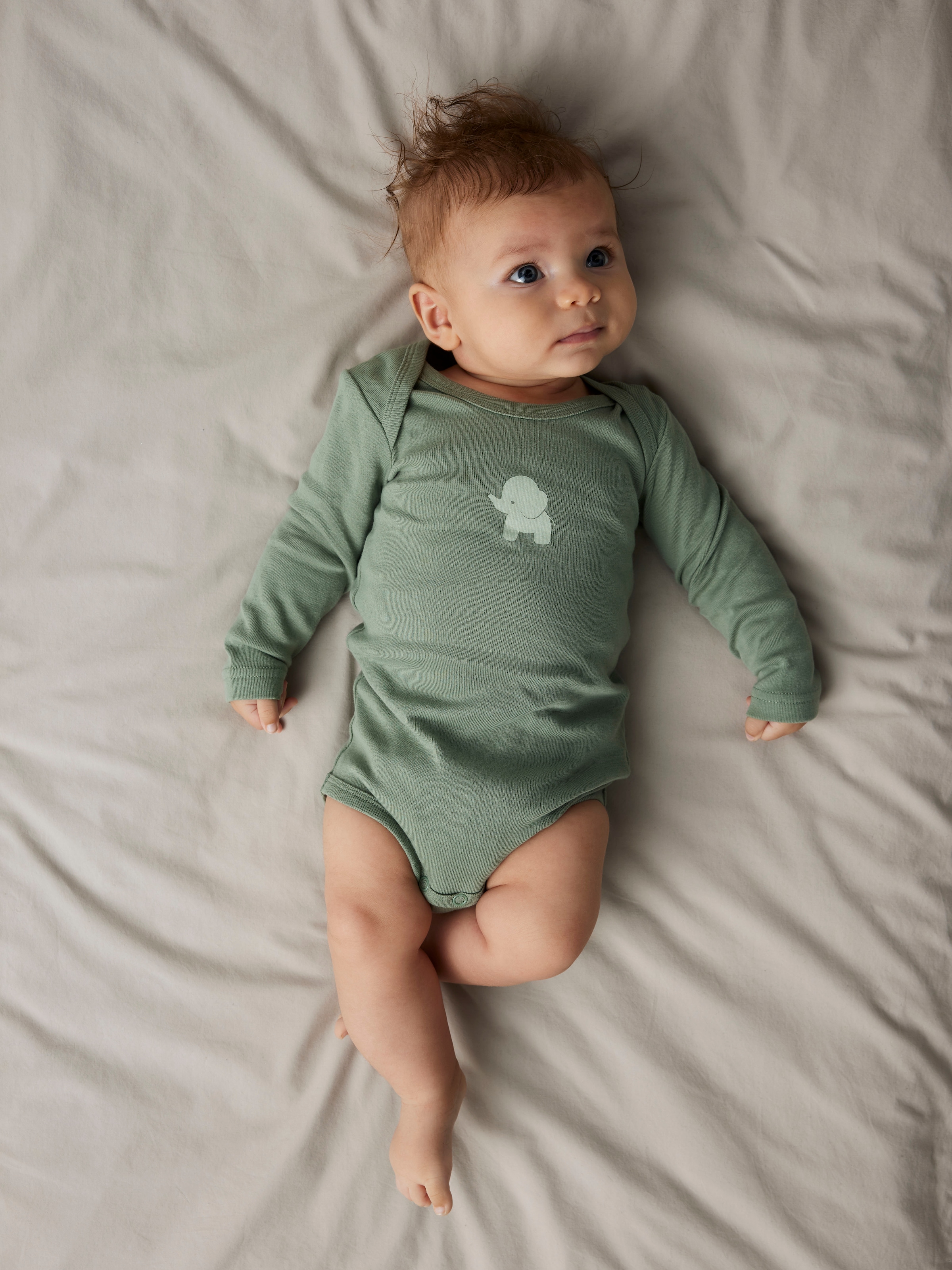 Name It Schlafoverall »NBMBODY 3P LS SEA FOAM ELEPHANT NOOS«, (Packung, 3 tlg.)