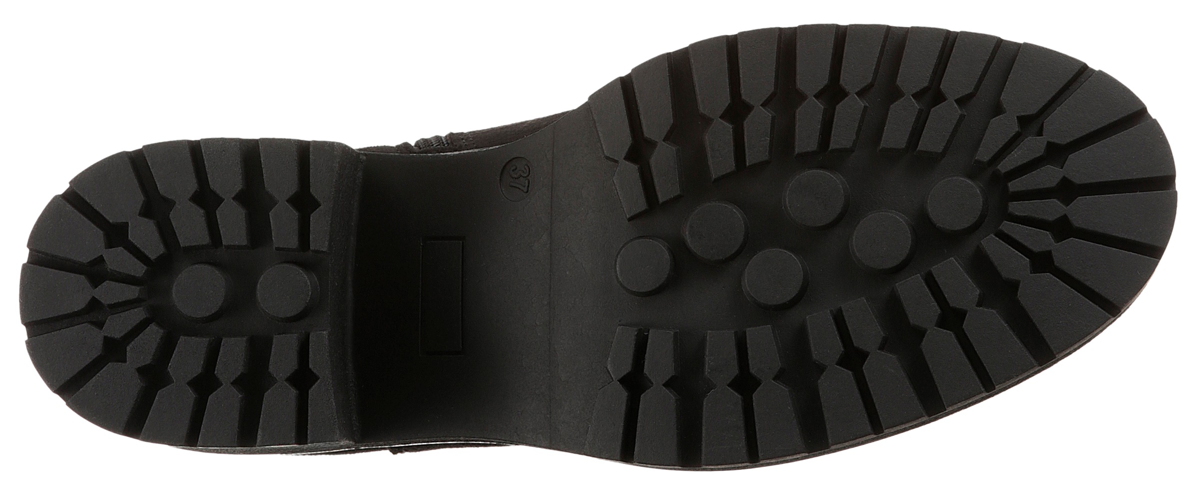Aniston SHOES Chelseaboots, Stiefelette mit Reißverschluss und Stretcheinsatz - NEUE KOLLEKTION