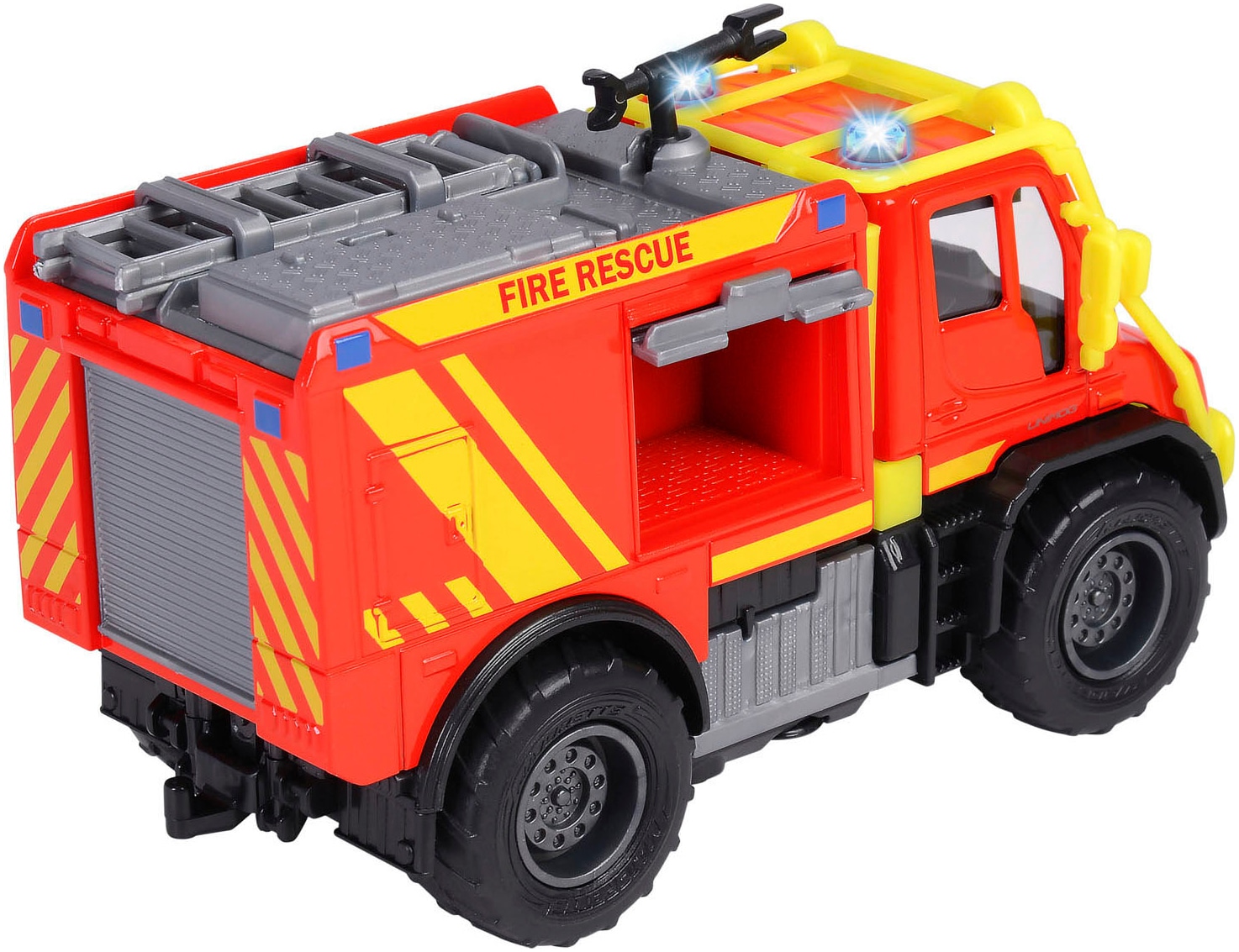 majORETTE Spielzeug-Feuerwehr »Unimog U530 Fire Truck«, mit Licht und Sound