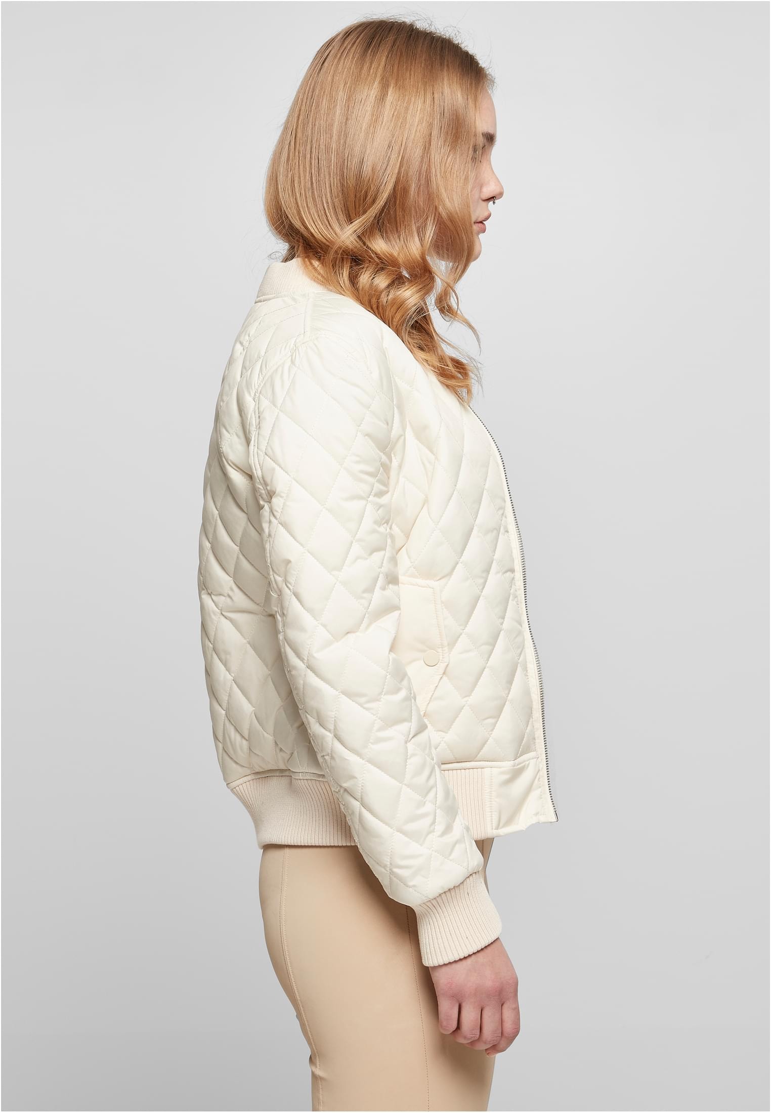 URBAN CLASSICS Outdoorjacke »Damen Nylon Quilt BAUR kaufen online Ladies Jacket«, Diamond St.), Kapuze ohne | (1