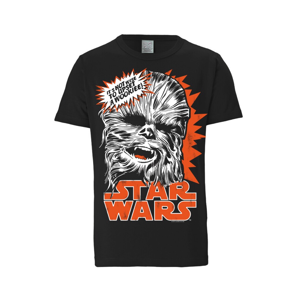 LOGOSHIRT T-Shirt »Chewbacca - Krieg der Sterne«