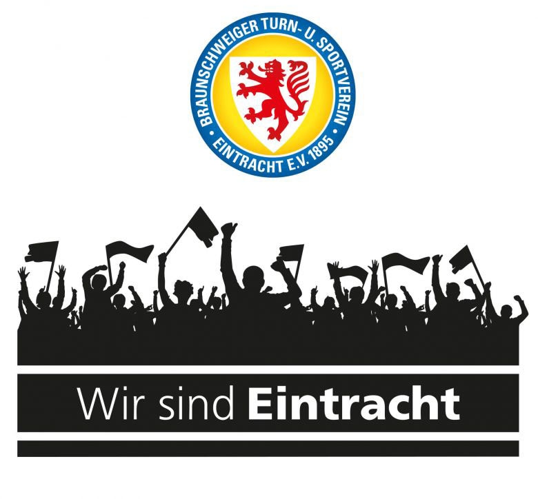 BAUR Wall-Art bestellen »Eintracht Wandtattoo Braunschweig (1 | Leben«, St.)