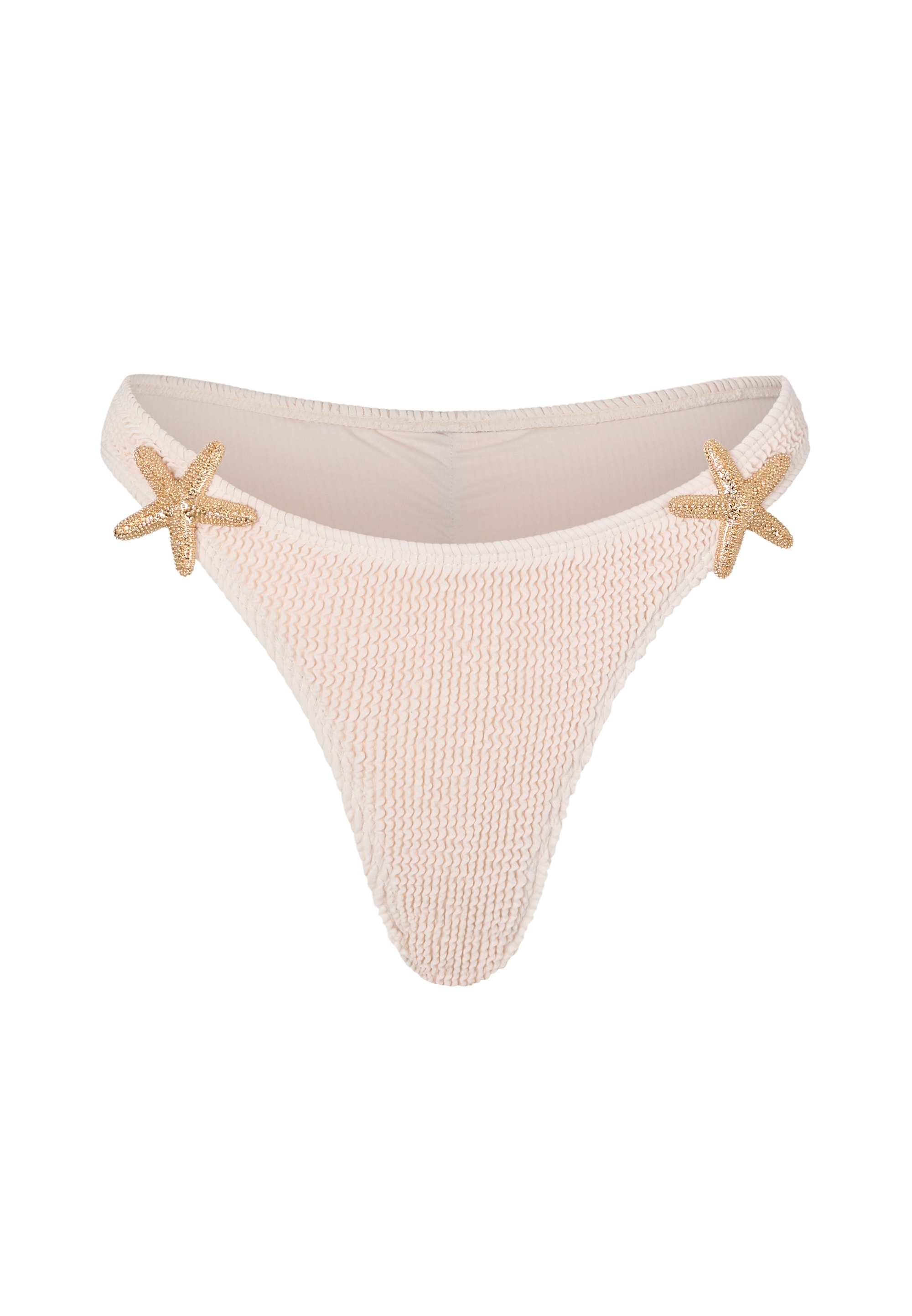 Moda Minx Bikini-Hose »Starfish Scrunch Fixed Bikini Bottom«, (1 St.), mit tollen Seestern-Elementen