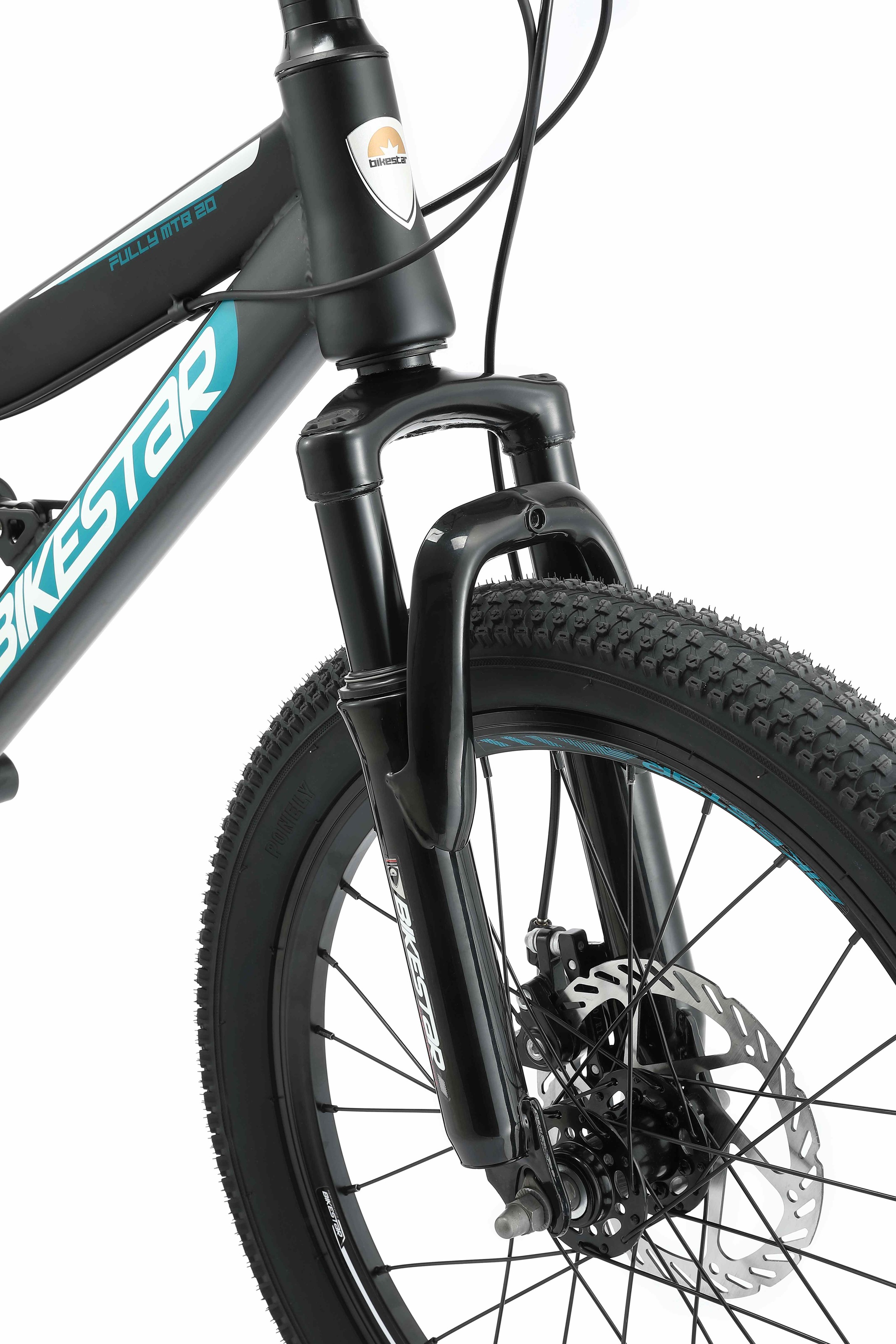 Bikestar Jugendfahrrad, 7 Gang, Shimano, RD-TY21 Schaltwerk, Kettenschaltung