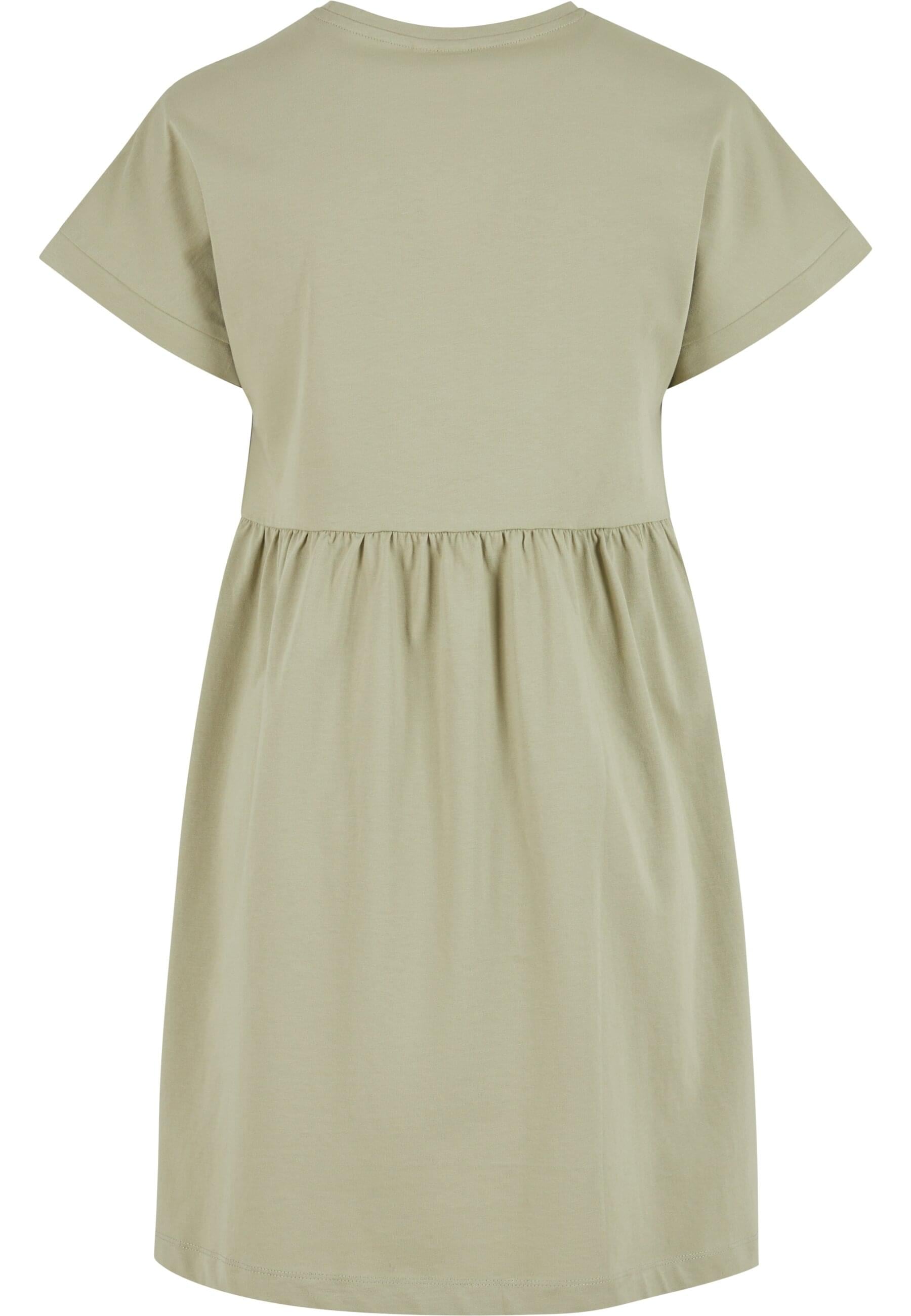 URBAN CLASSICS Shirtkleid »Urban Classics Damen Ladies Organic Empire Valance Tee Dress«, (1 tlg.)