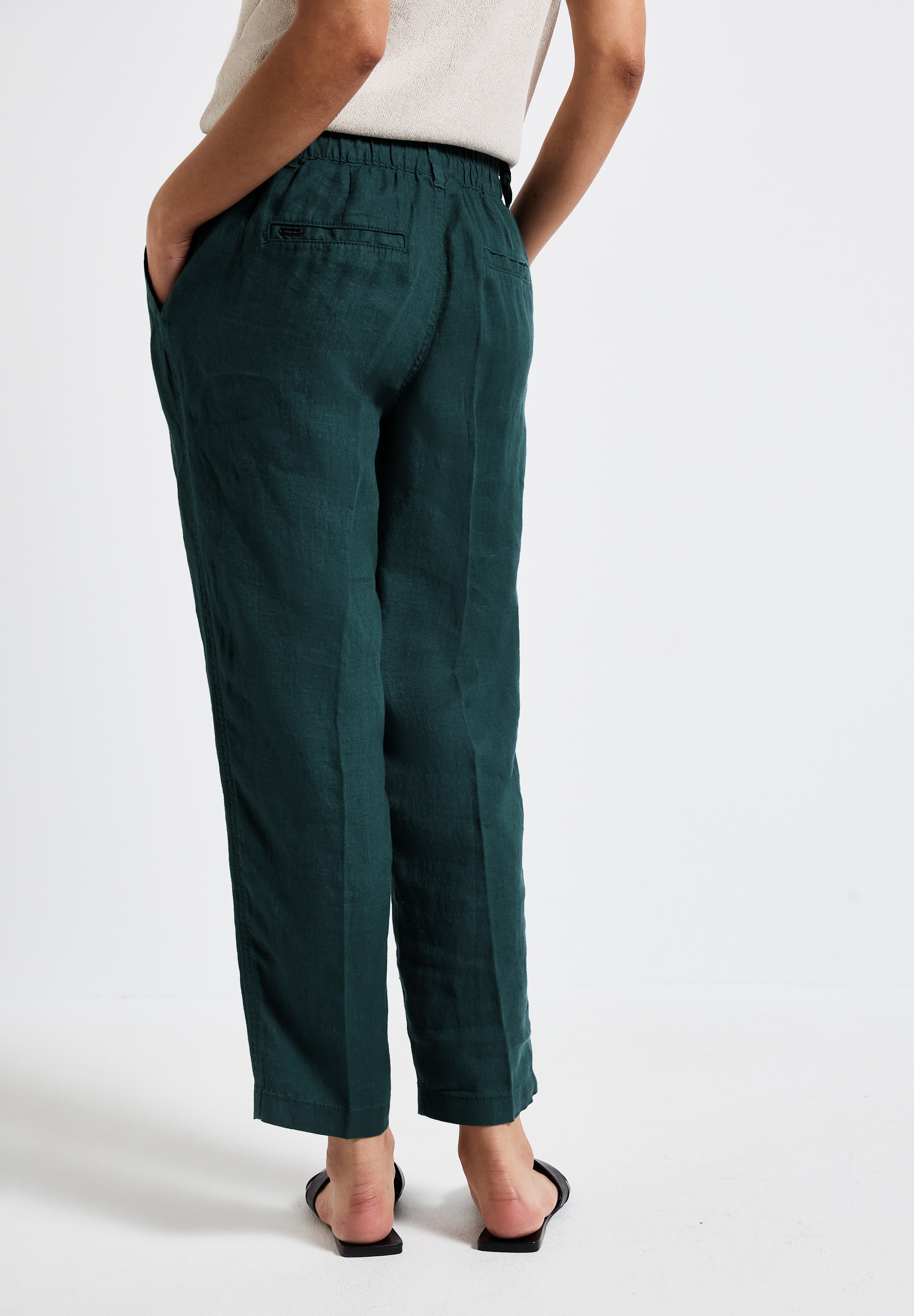 STREET ONE Chinohose, High Waist günstig online kaufen