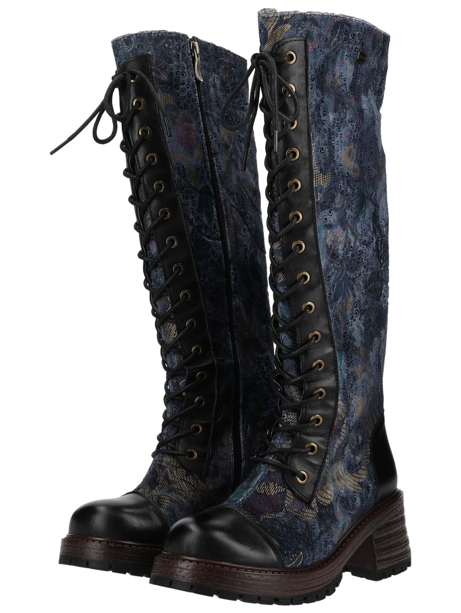 LAURA VITA Schnürstiefel »LAURA VITA Stiefel Leder/Textil«