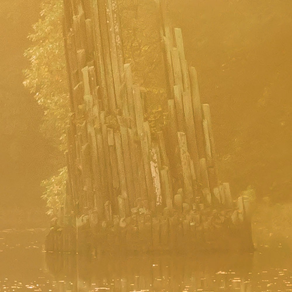 Komar Fototapete »Digitaldruck Vlies - Devil's Bridge - Größe 400 x 250 cm«, bedruckt, Wohnzimmer, Schlafzimmer