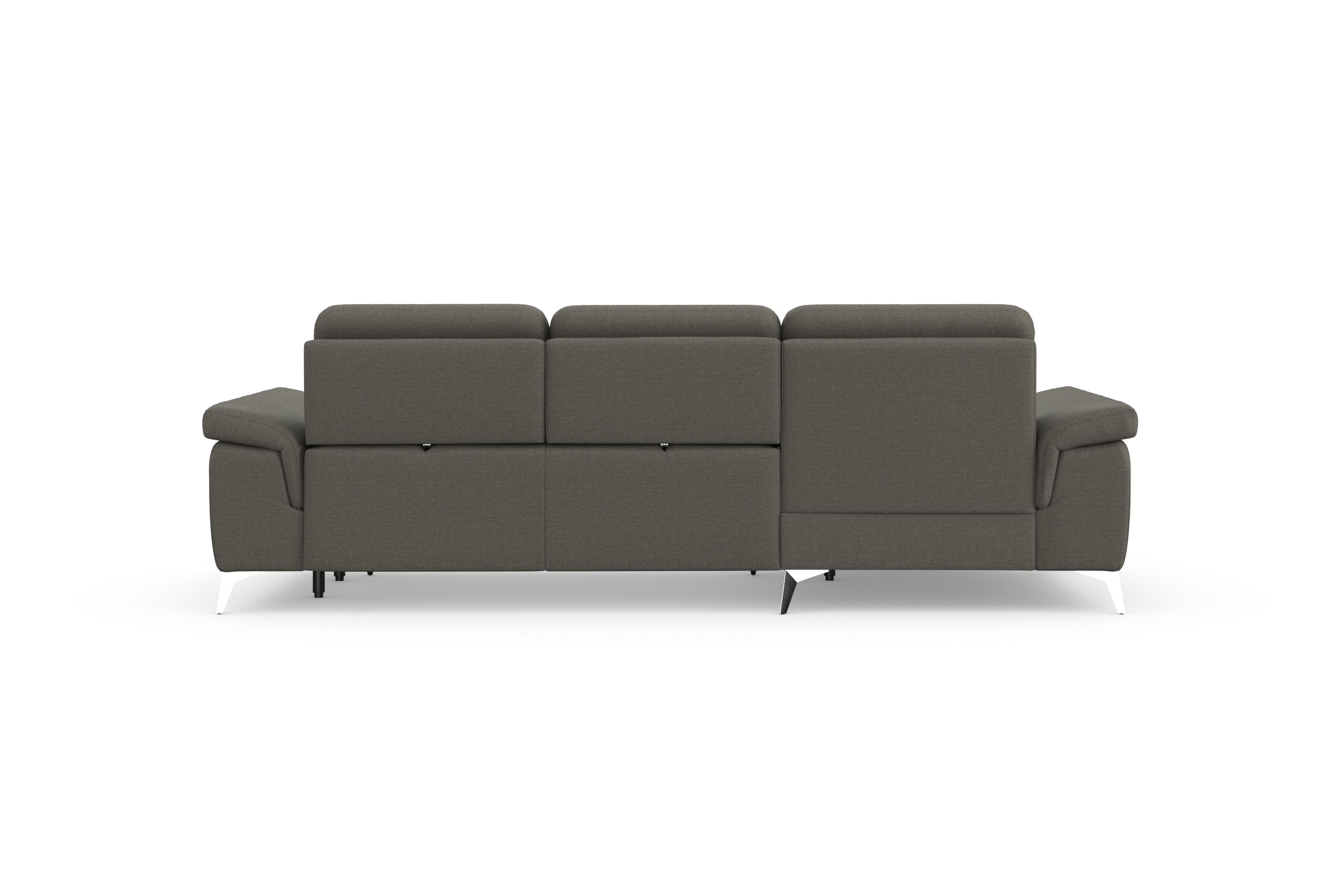 sit&more Ecksofa »Padua L-Form«, inklusive Sitztiefenverstellung, Armteilfunktion und Federkern