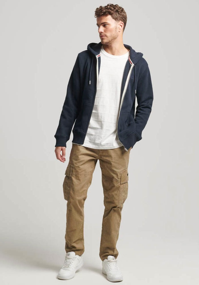 Superdry Kapuzensweatjacke »ESSENTIAL LOGO ZIP HOODIE«