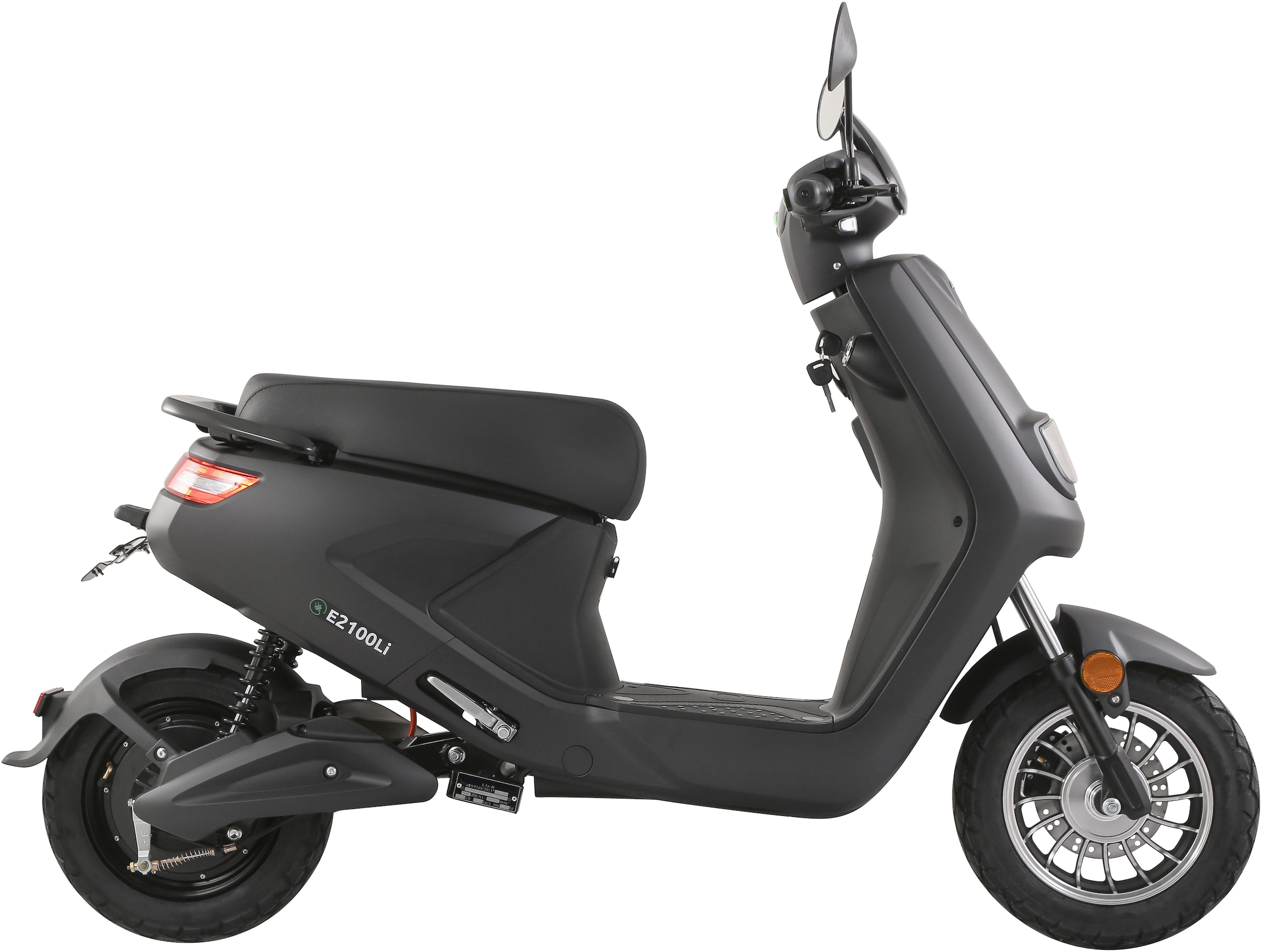 Luxxon E-Motorroller »E2100Li«, bis zu 45 km Reichweite, Lithium-Ionen-Akku, mit Straßenzulassung