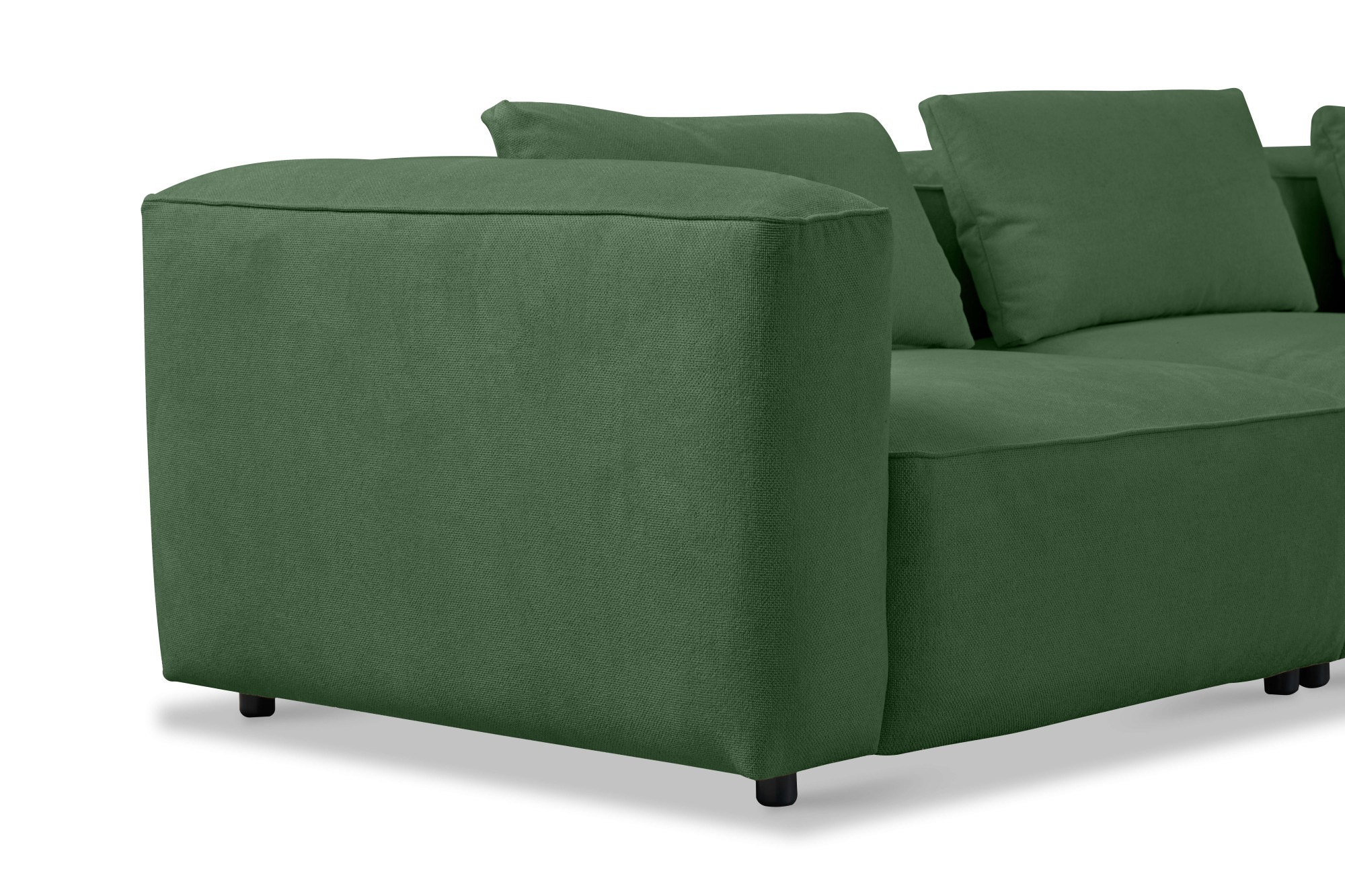 andas Ecksofa »Tvinnet«, Breite 317 cm, extra tiefe Sitzfläche, kubisches Sitzvergnügen