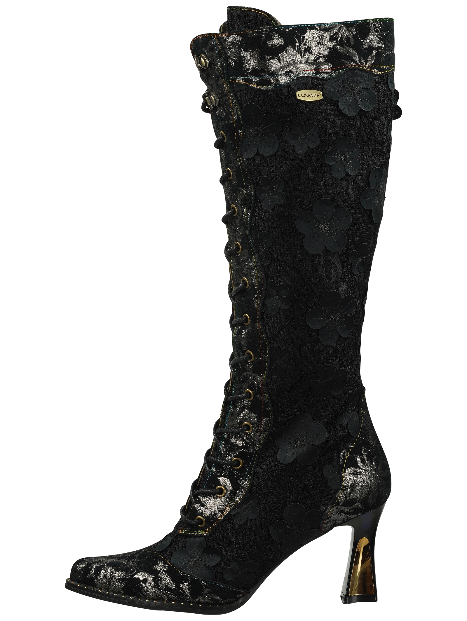 LAURA VITA Schnürstiefel »LAURA VITA Stiefel Leder/Textil«