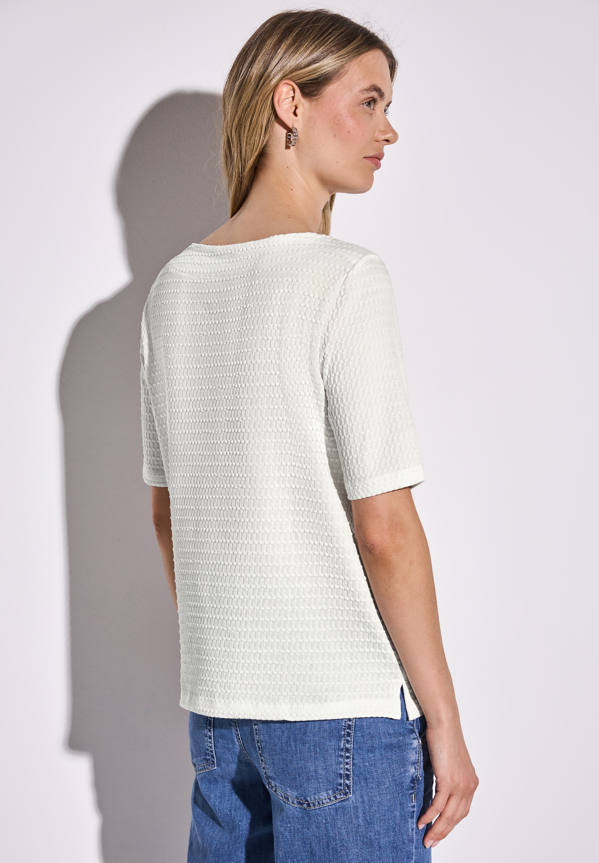 STREET ONE T-Shirt, im soften Baumwoll-Mix