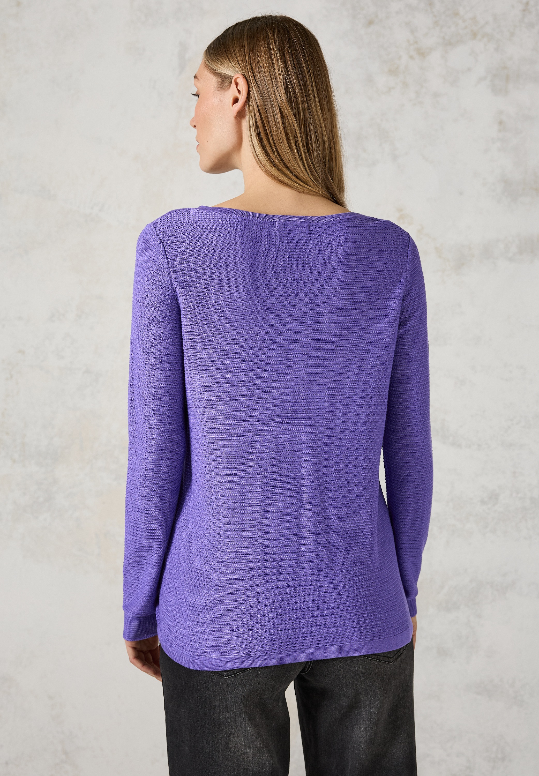 Cecil Strickpullover, mit Strick-Detail