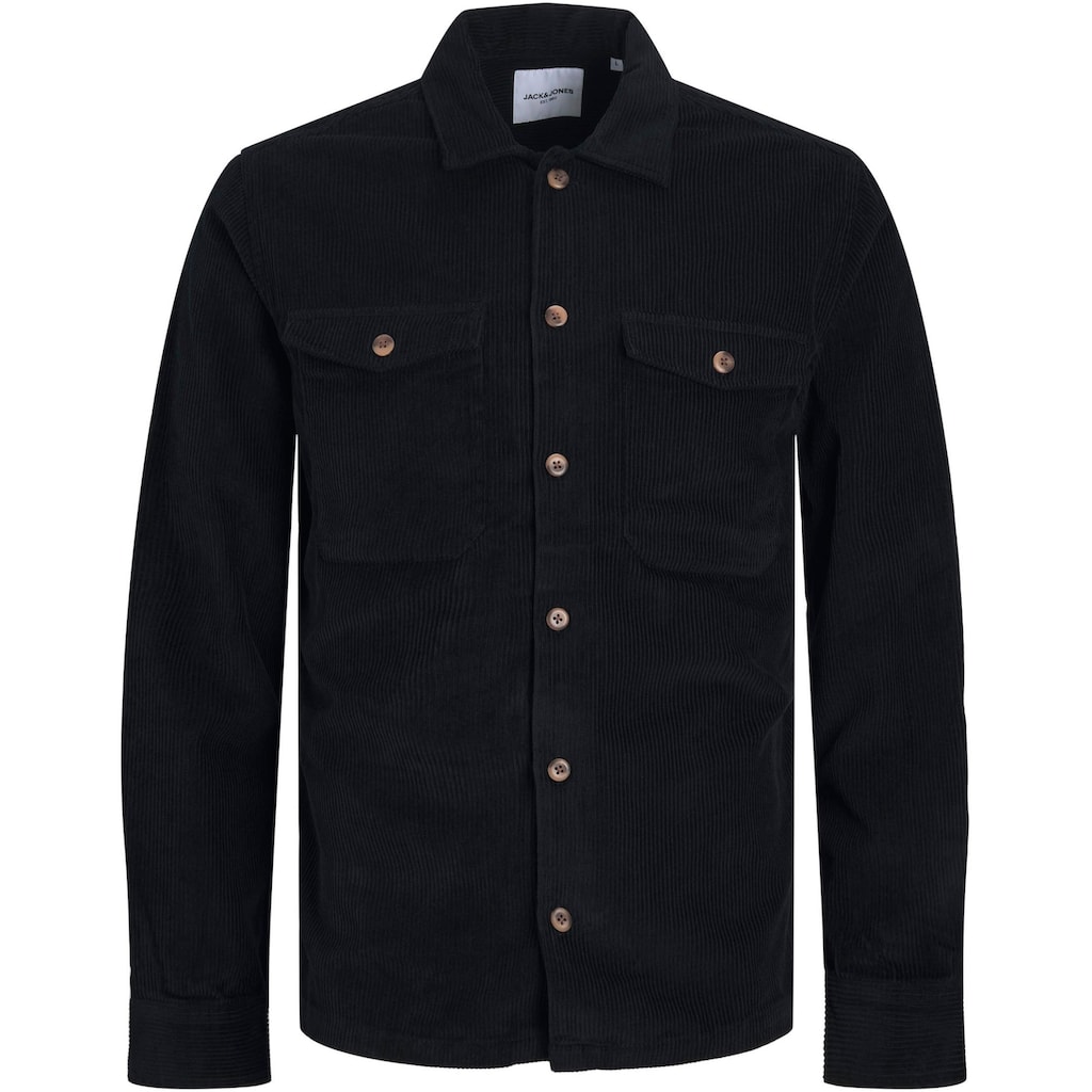 Jack & Jones Langarmhemd »JJEDALLAS CORDUROY OVERSHIRT LS SN«