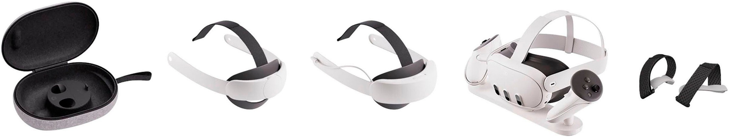 Meta Virtual-Reality-Brille »Quest 3 128 GB + Elite-Riemen mit Akku (Elite Strap with Battery)«