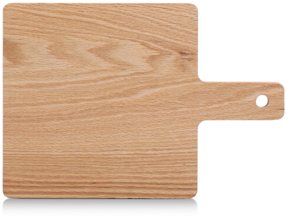 Thumbnail - Zeller Present Servierbrett "Schneide-/Servierbrett mit Griff, Eiche" Schneidebrett, natürliches Material